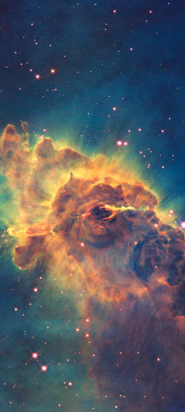 Download mobile wallpaper Nebula, Space, Sci Fi, Carina Nebula for free.