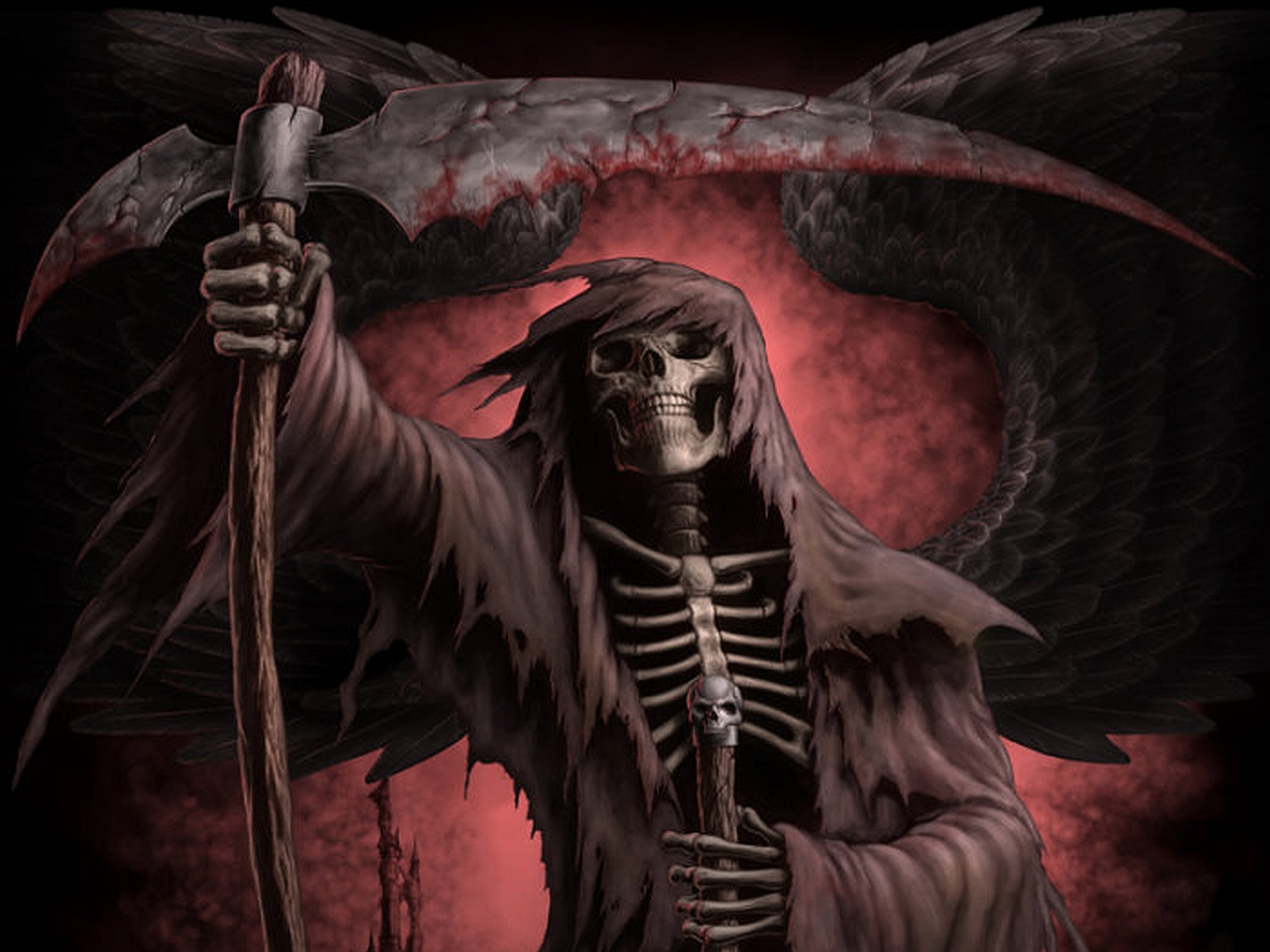 dark, grim reaper
