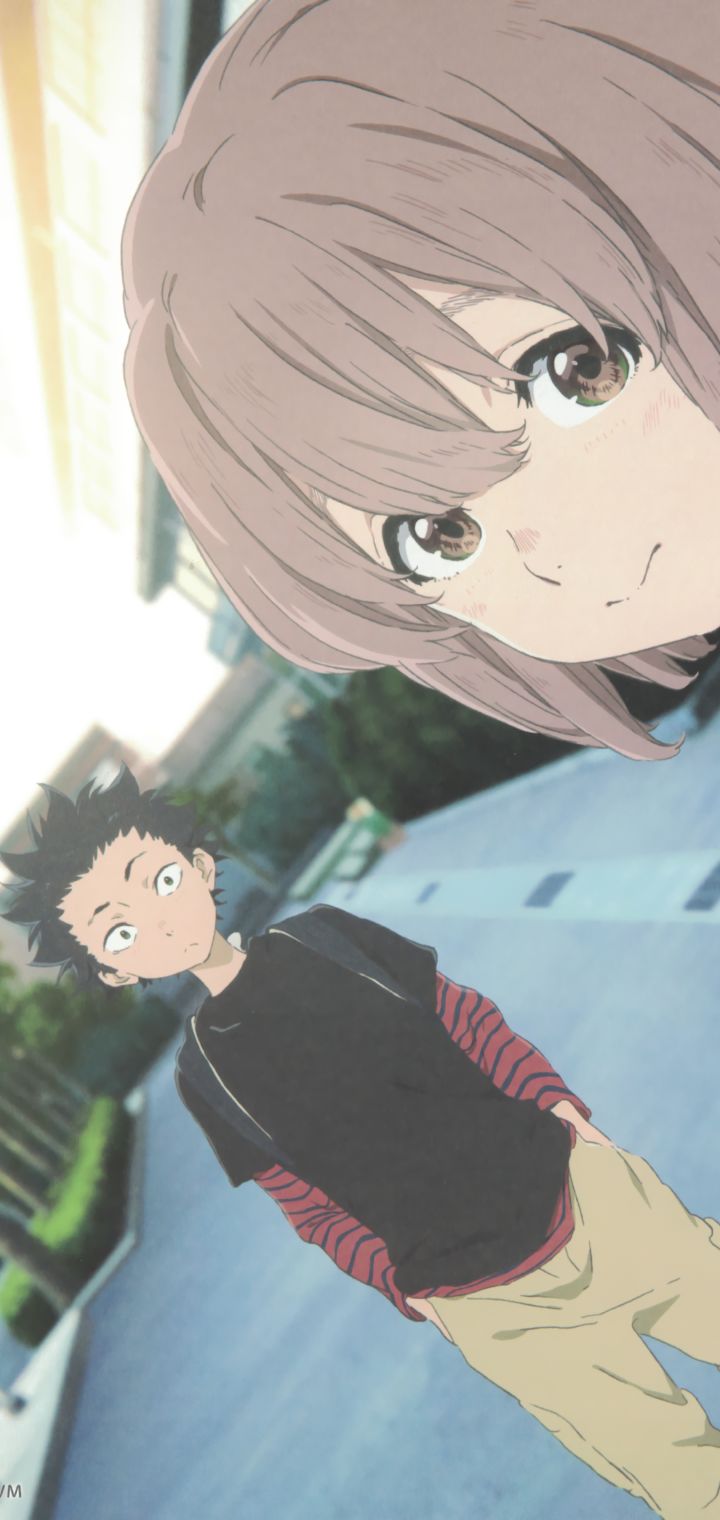 Descarga gratuita de fondo de pantalla para móvil de Animado, Shouko Nishimiya, Shouya Ishida, Koe No Katachi.