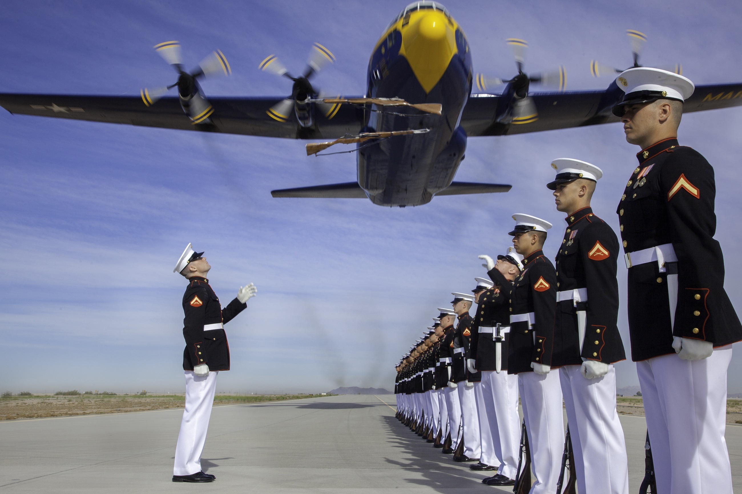 military, marine, aircraft, blue angels, lockheed c 130 hercules, marines, navy, rifle