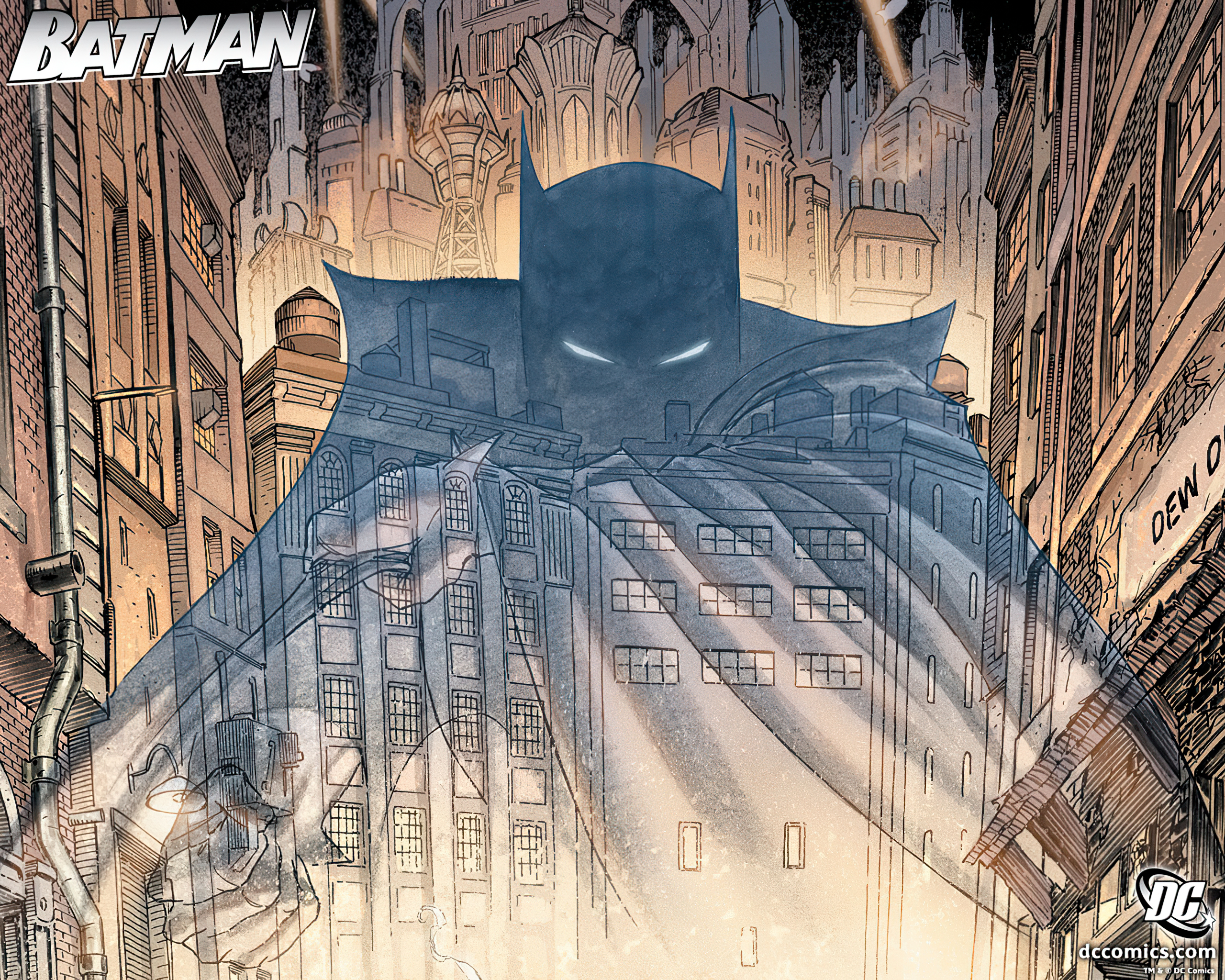 Handy-Wallpaper The Batman, Comics kostenlos herunterladen.