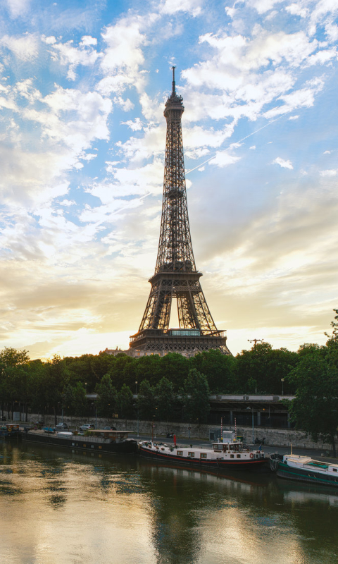 Скачати мобільні шпалери Міста, Париж, Ейфелева Вежа, Франція, Міський Пейзаж, Створено Людиною безкоштовно.
