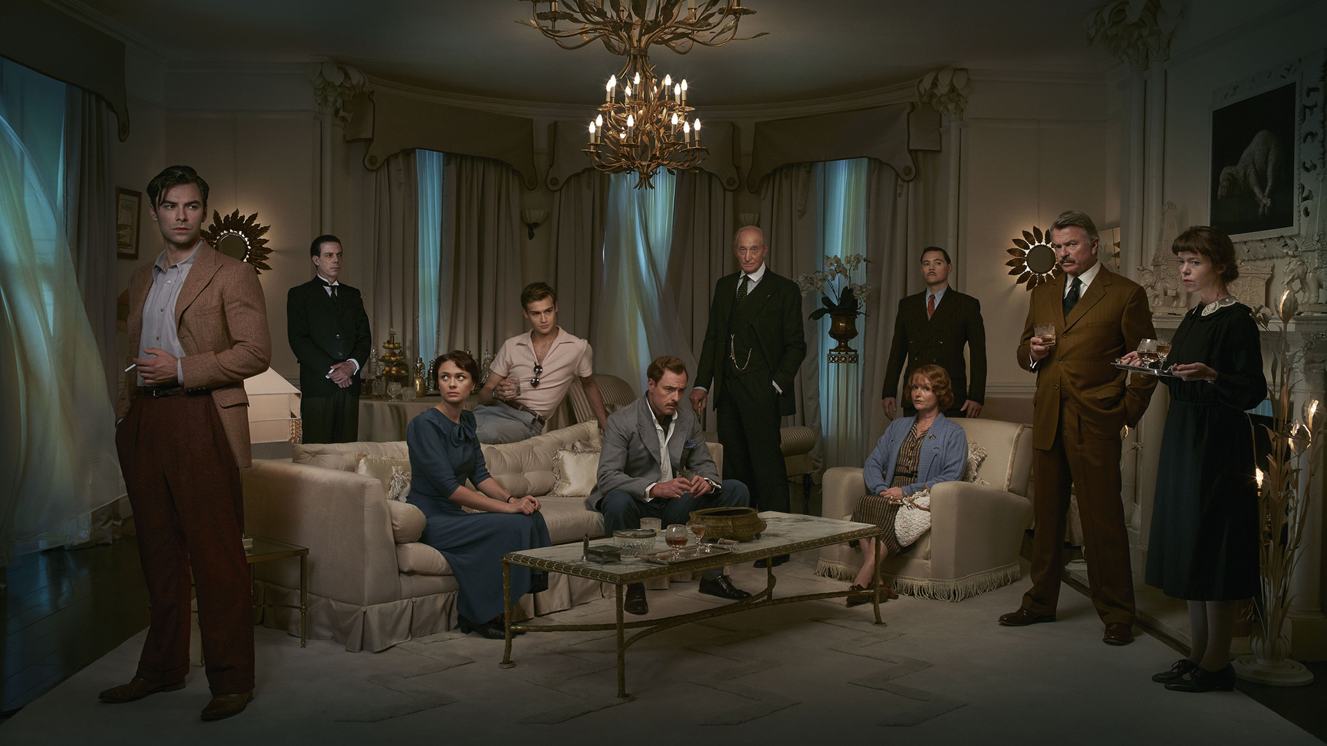 tv show, and then there were none, cast, sam neill