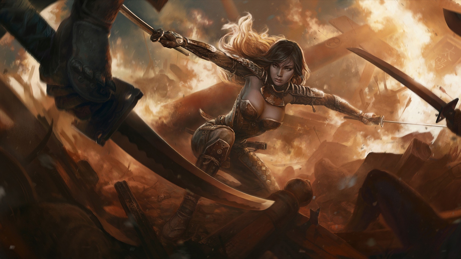 Download mobile wallpaper Fantasy, Women Warrior for free.