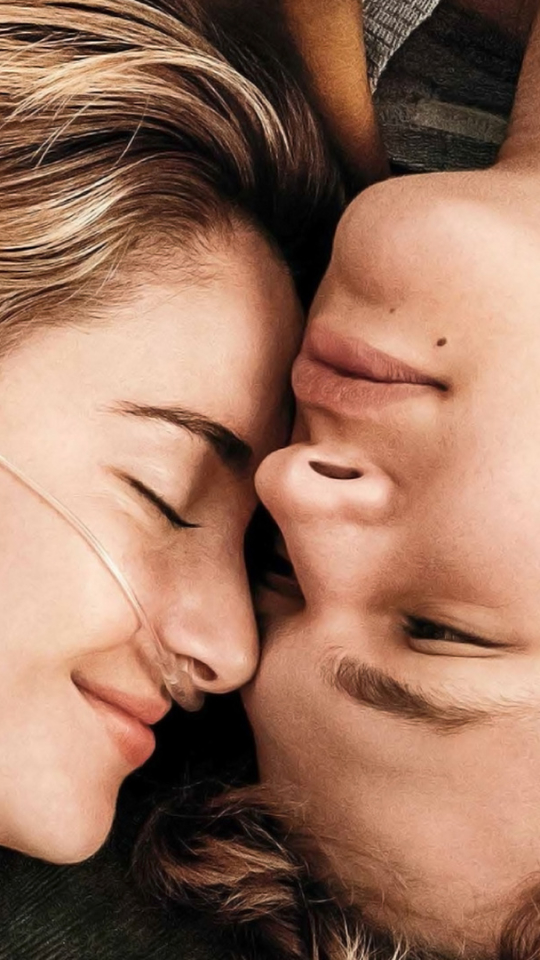Download mobile wallpaper Movie, Shailene Woodley, Ansel Elgort, The Fault In Our Stars for free.