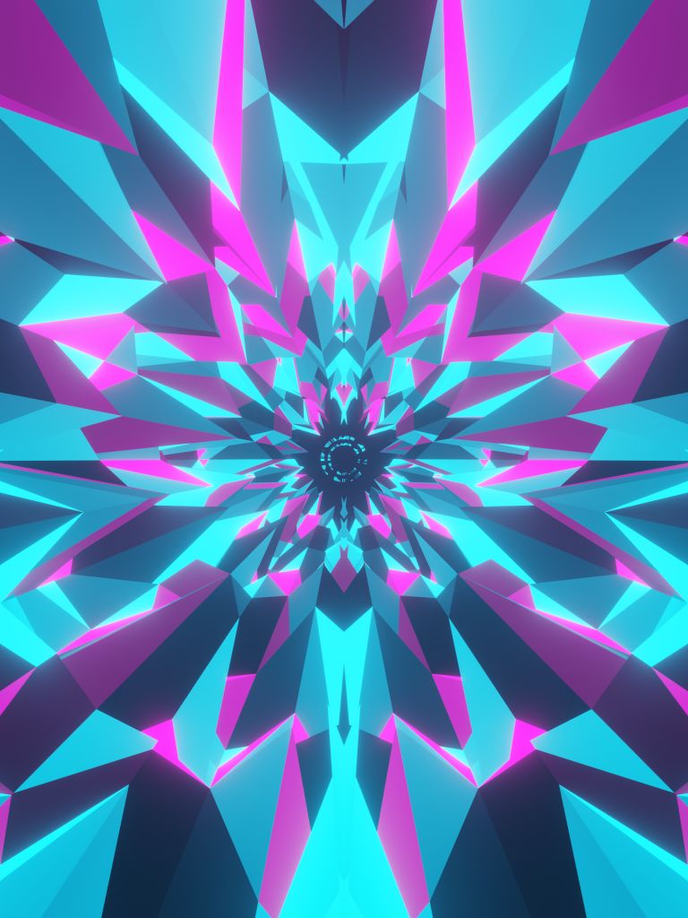 Download mobile wallpaper Abstract, Tunnel, Kaleidoscope for free.