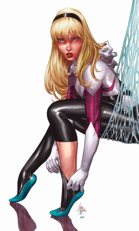 Handy-Wallpaper Comics, Spider Gwen kostenlos herunterladen.