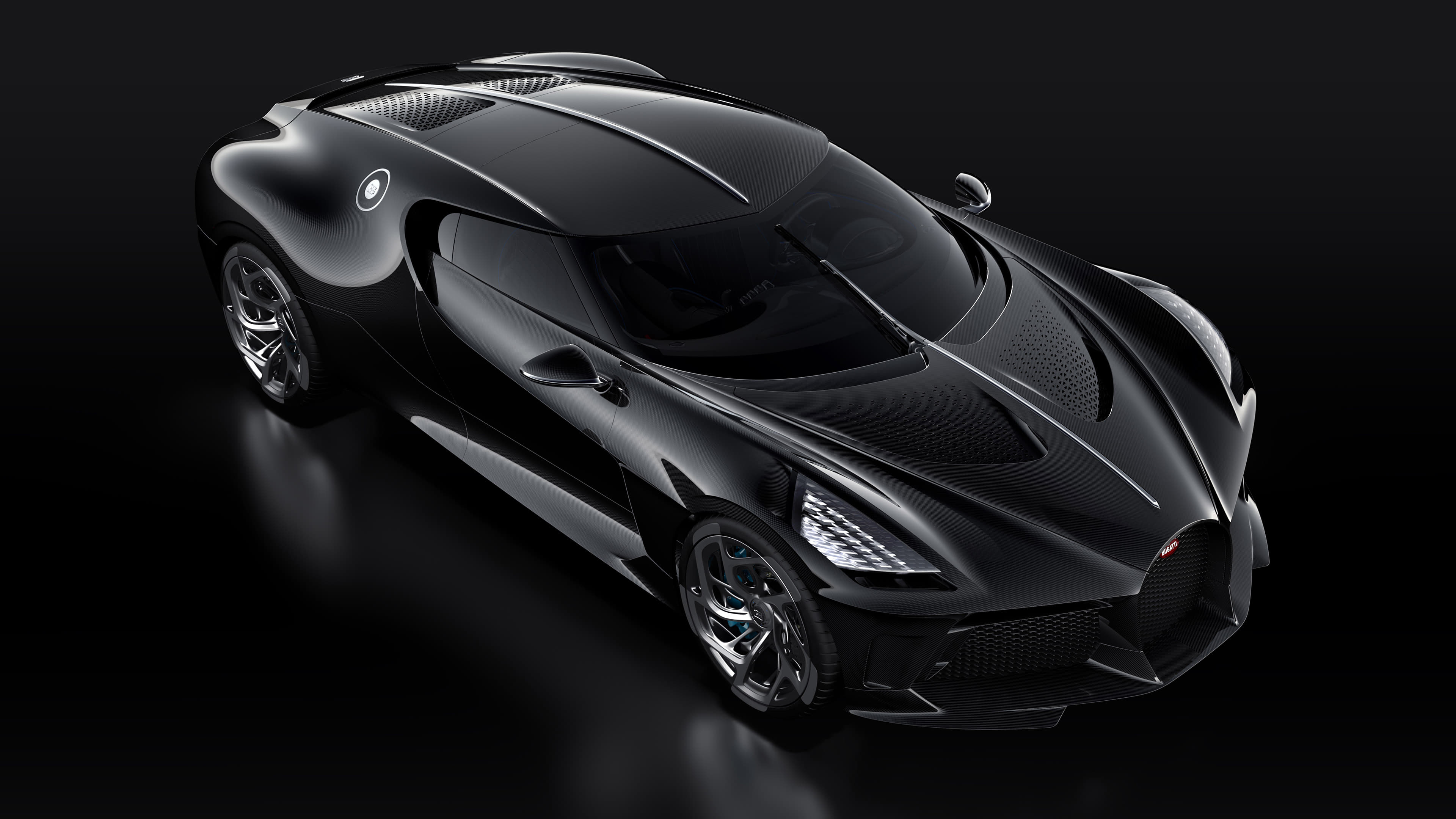Завантажити шпалери Bugatti La Voiture Noire на телефон безкоштовно