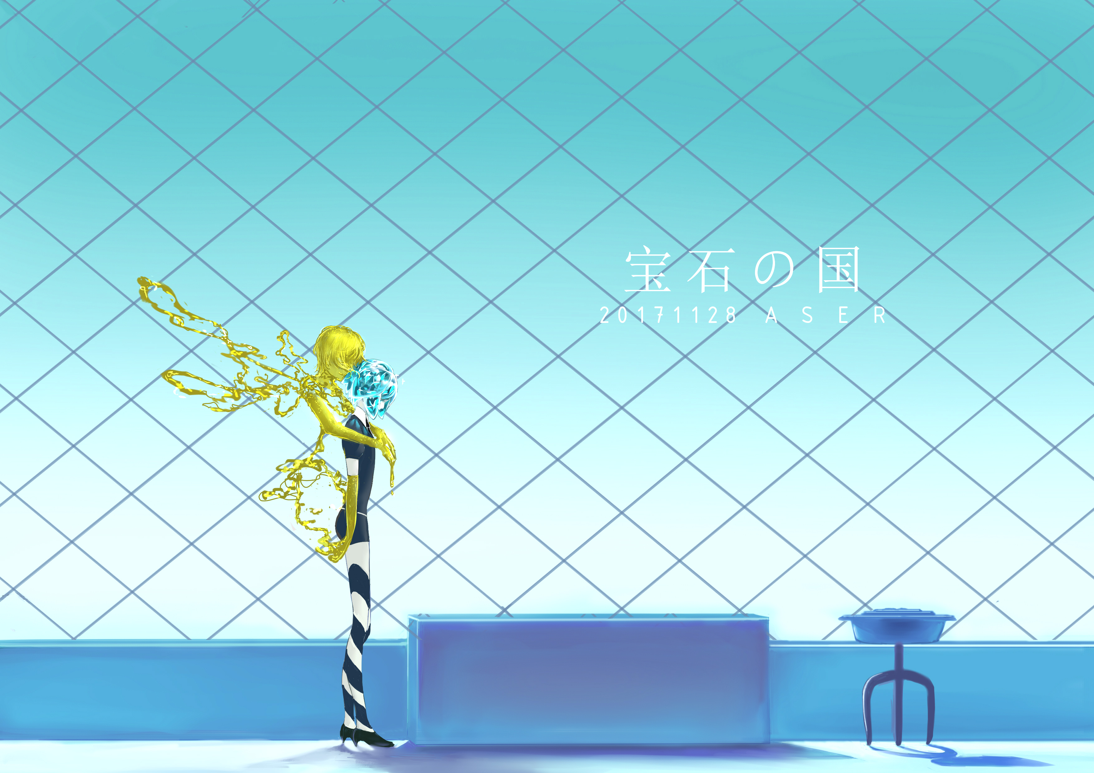 Téléchargez gratuitement l'image Animé, L'ère Des Cristaux, Phosphophyllite (Houseki No Kuni) sur le bureau de votre PC