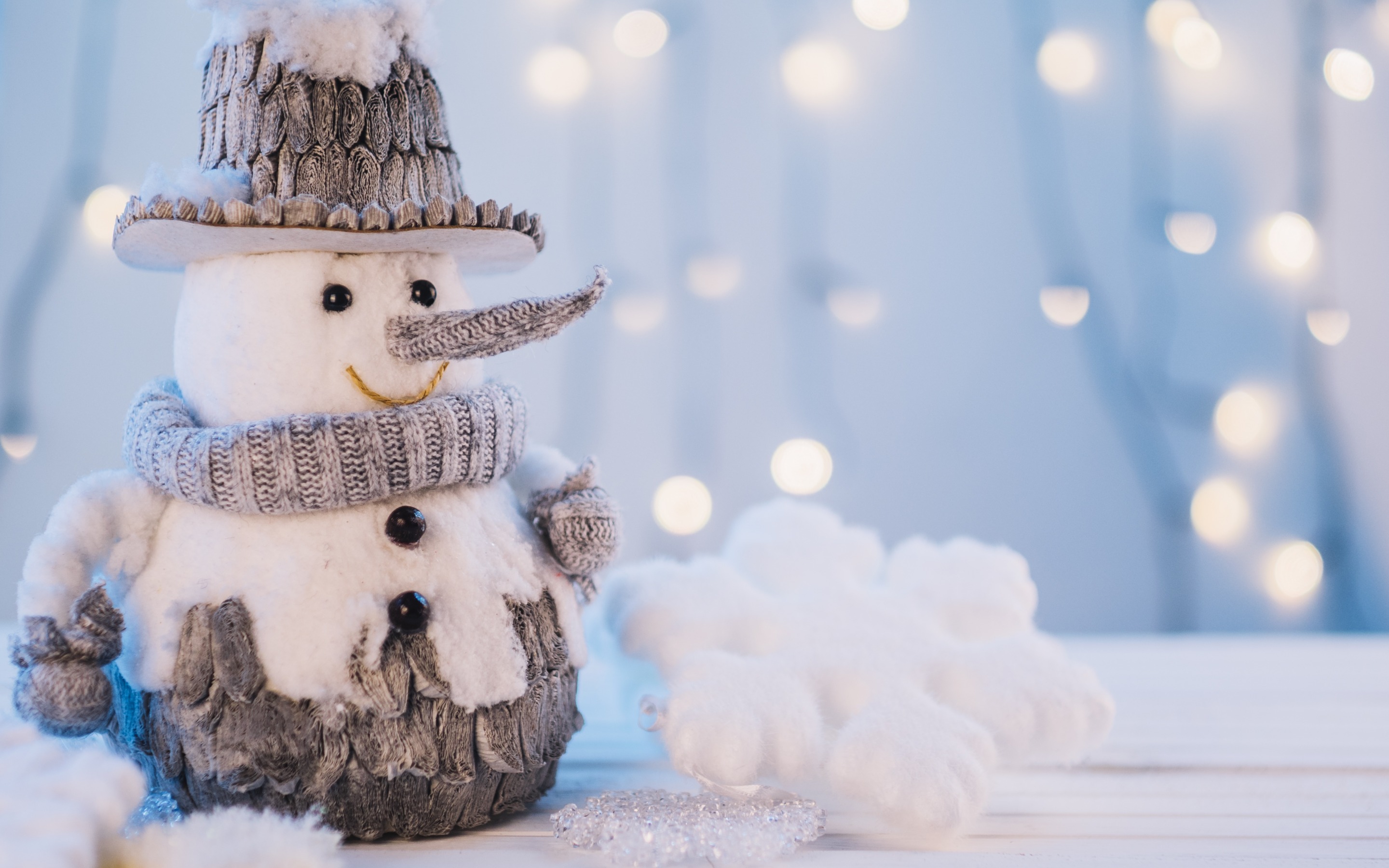 Download mobile wallpaper Snowman, Christmas, Photography for free.