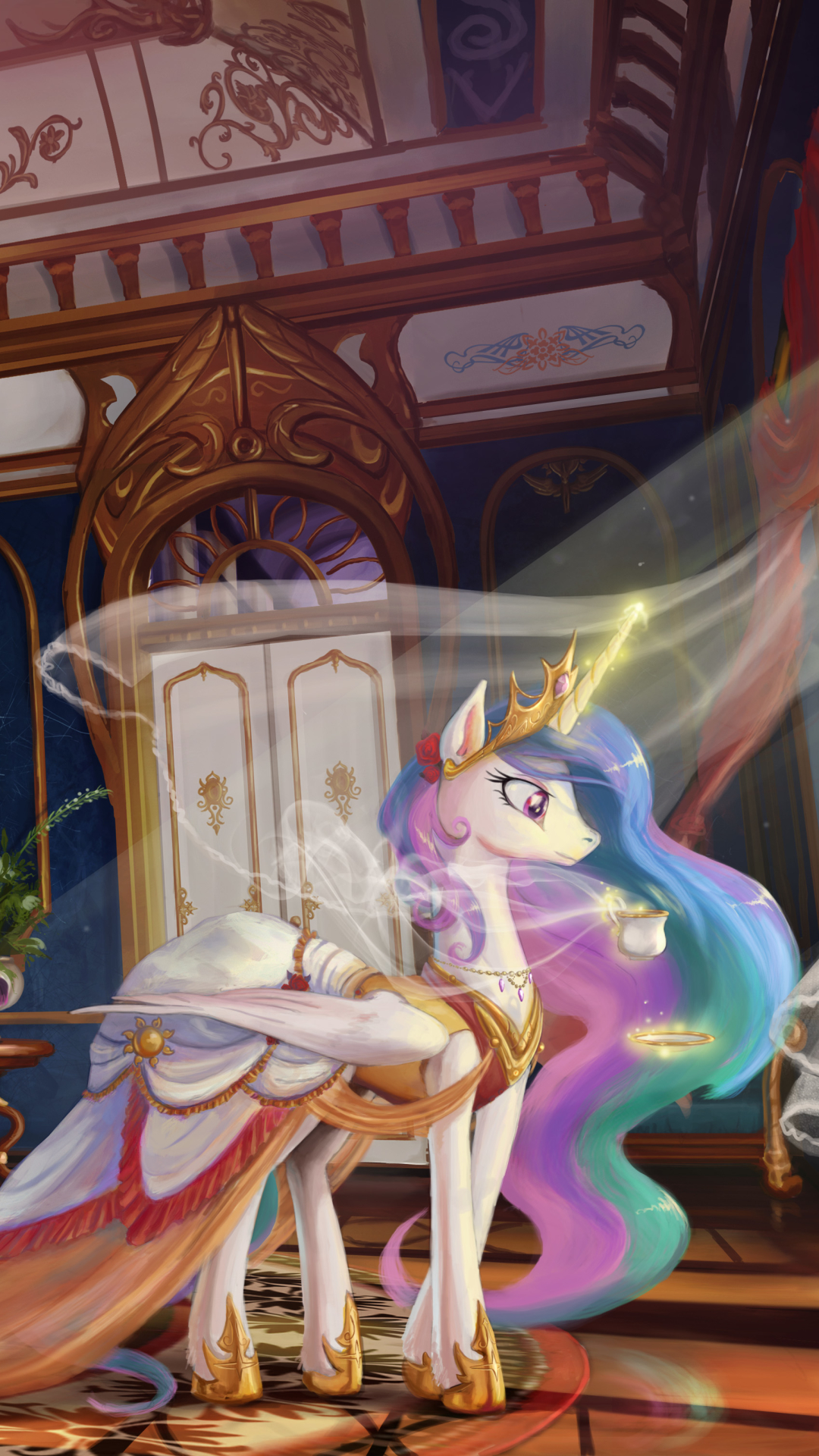 Download mobile wallpaper My Little Pony, Tv Show, My Little Pony: Friendship Is Magic, Princess Celestia for free.