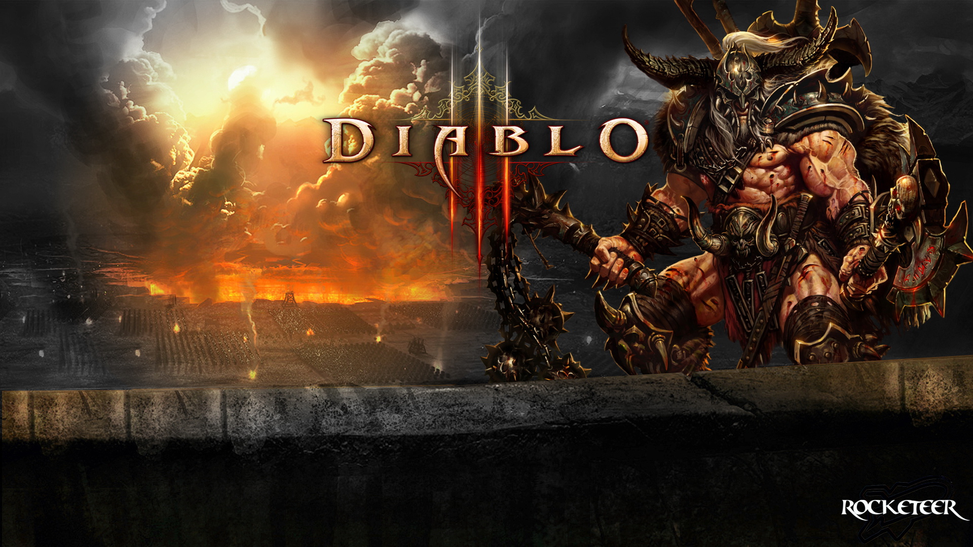 Скачати мобільні шпалери Варвар (Diablo Iii), Diablo Iii, Діабло, Відеогра безкоштовно.
