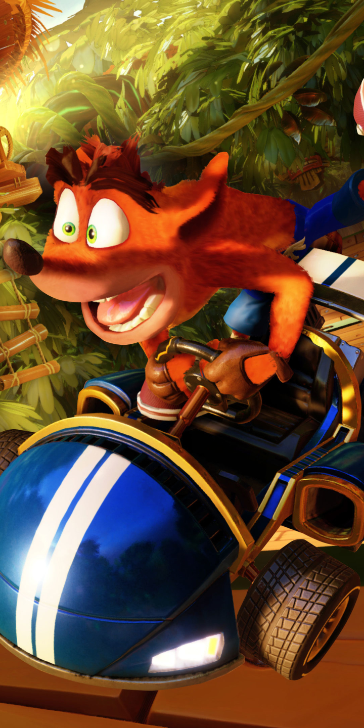 Download mobile wallpaper Video Game, Crash Team Racing for free.