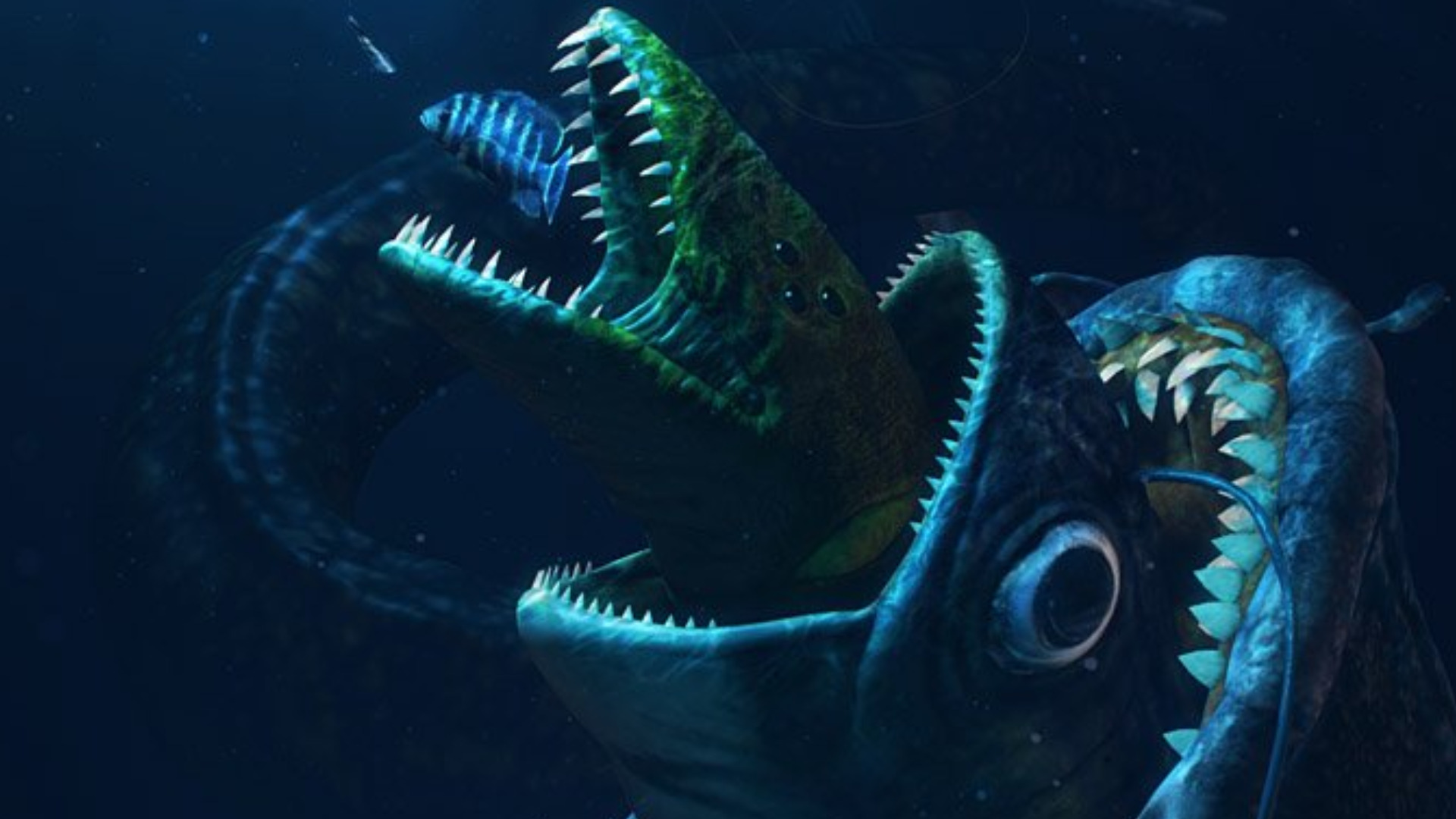 Descarga gratuita de fondo de pantalla para móvil de Fantasía, Monstruo De Mar.