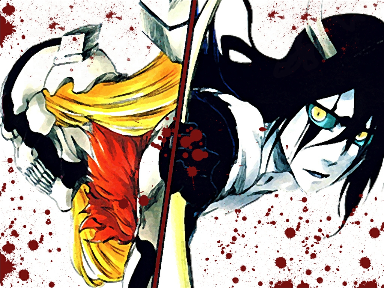 Handy-Wallpaper Bleach, Animes, Ulquiorra Cifer kostenlos herunterladen.