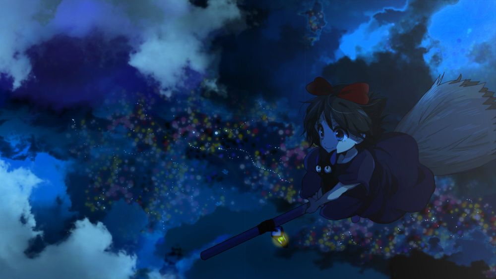 HDデスクトップ 壁紙: アニメ, 魔女の宅急便, キキ(魔女の宅急便), スタジオジブリダウンロード無料画像 #781001