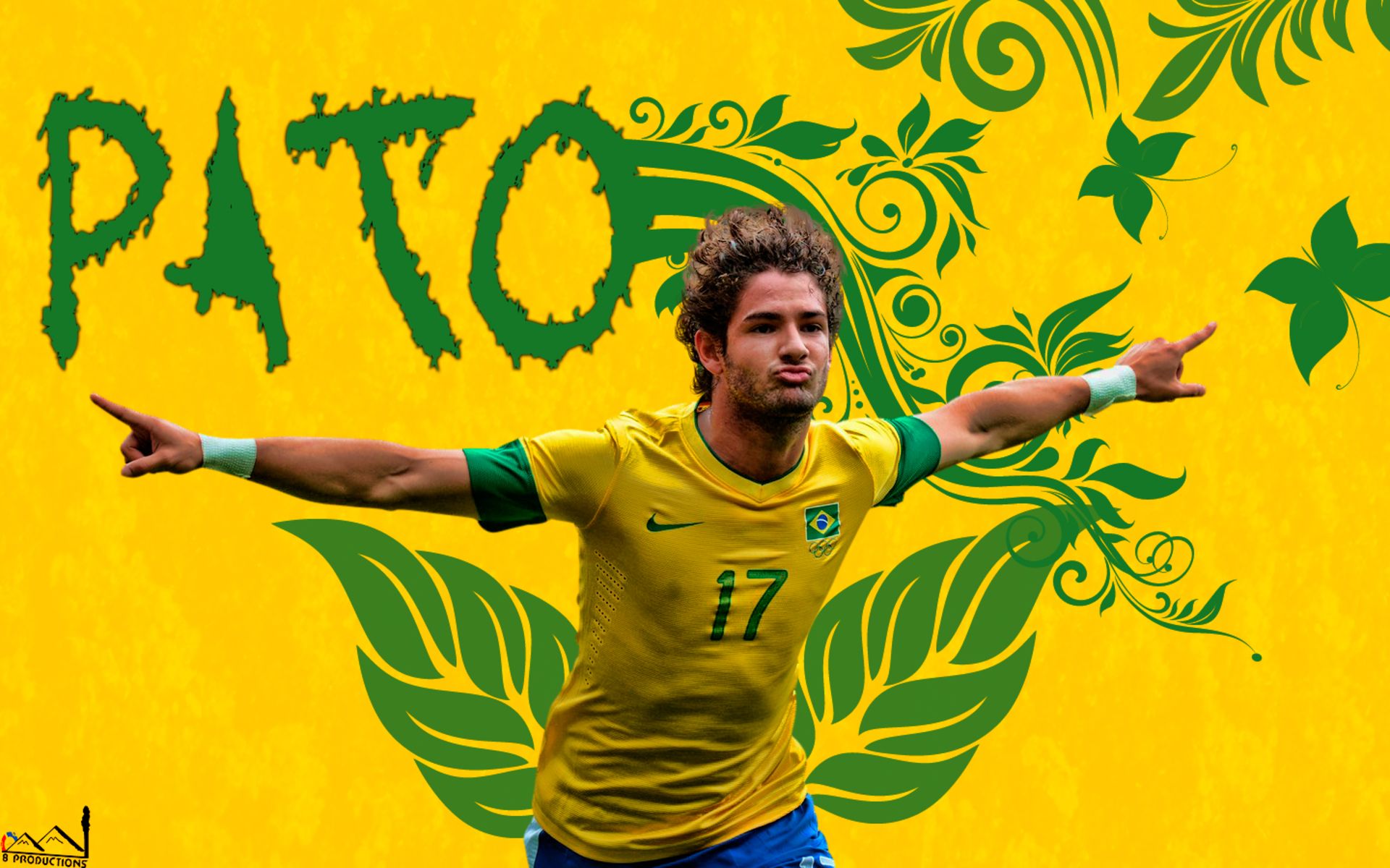 508572画像をダウンロードスポーツ, アレクサンドル・パト, サッカーブラジル代表, サッカー-壁紙とスクリーンセーバーを無料で