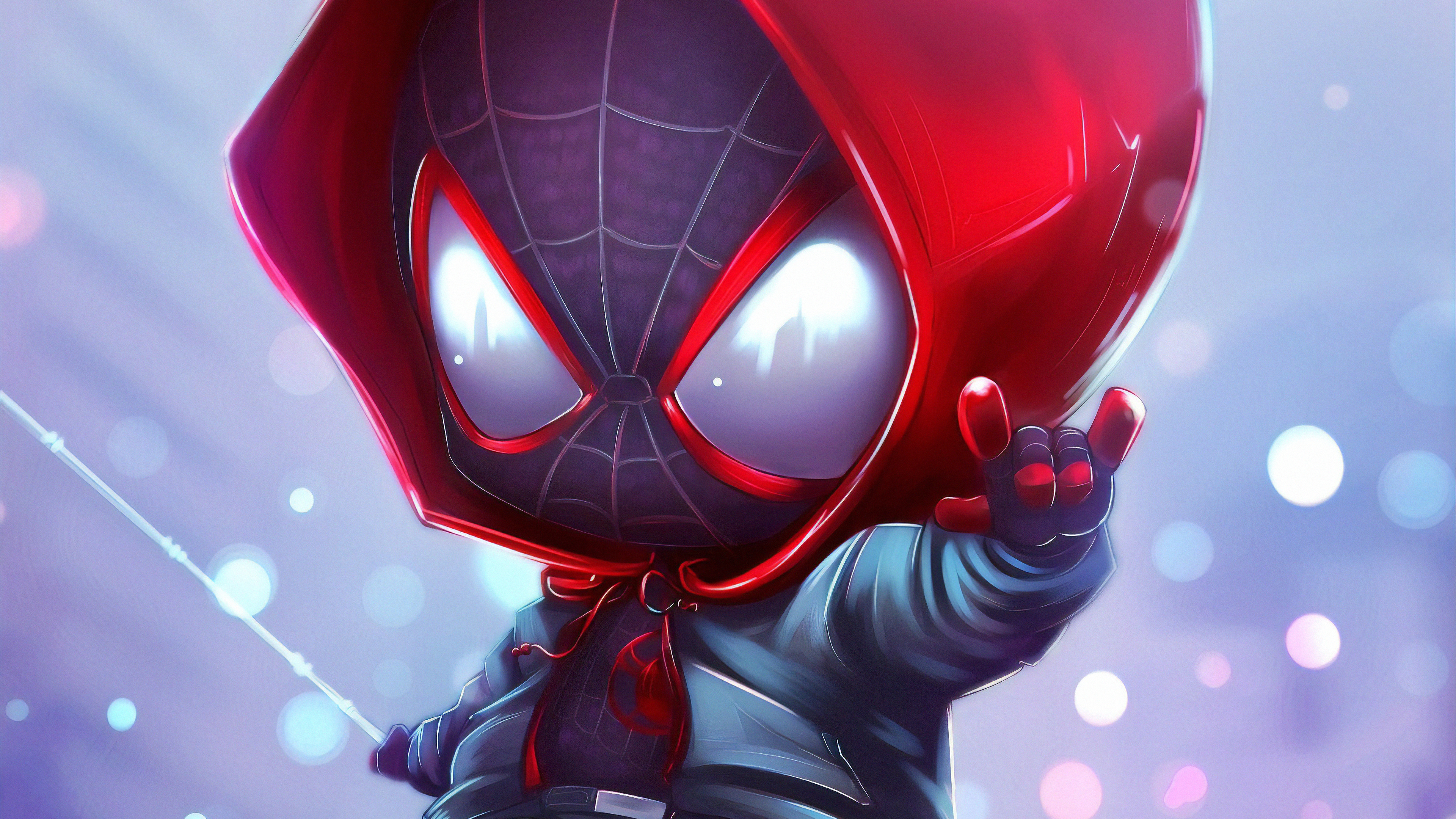 Free download wallpaper Spider Man, Comics, Chibi on your PC desktop