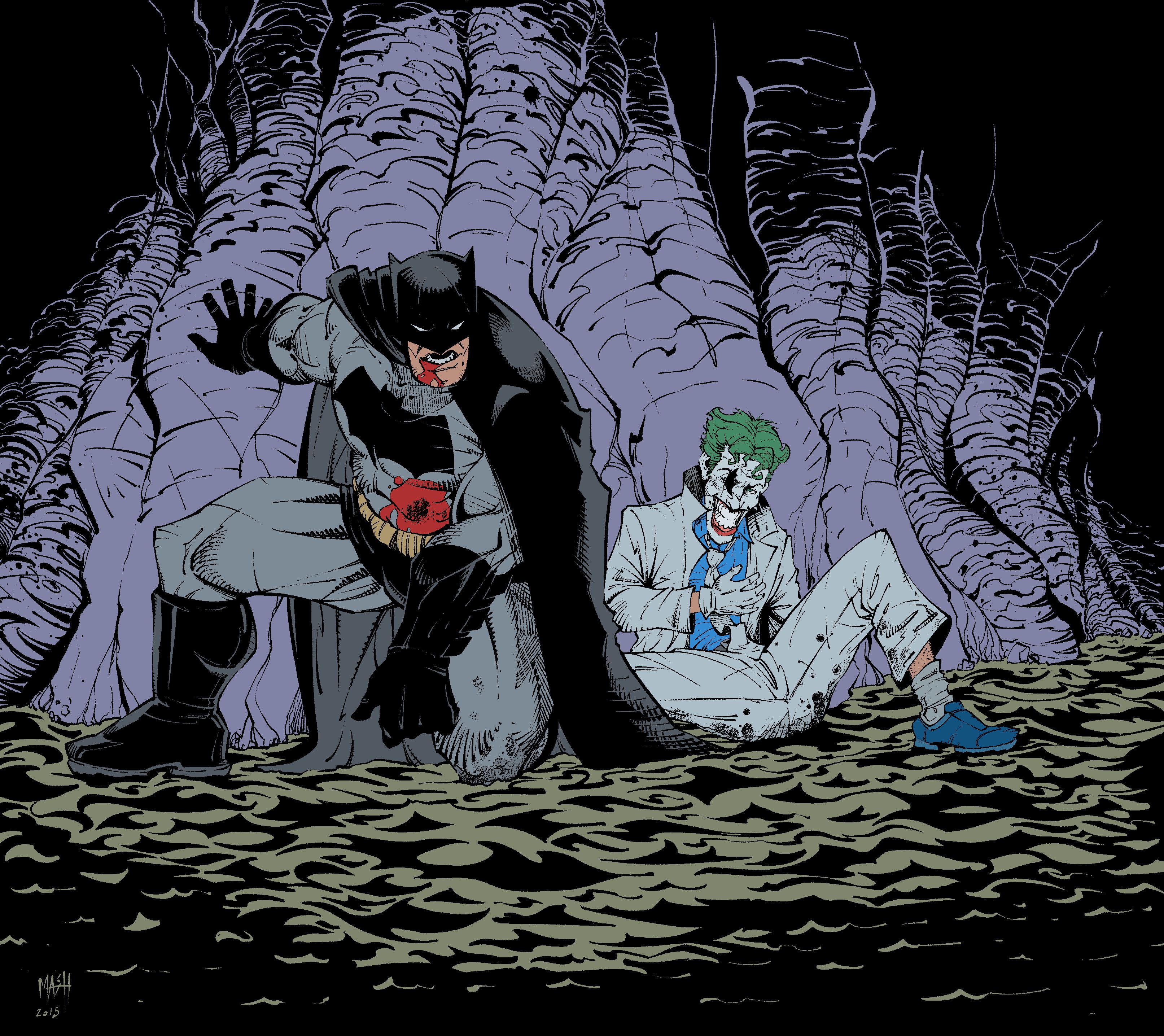 418243 скачать обои комиксы, темный рыцарь возвращается, бэтмен, джокер - заставки и картинки бесплатно