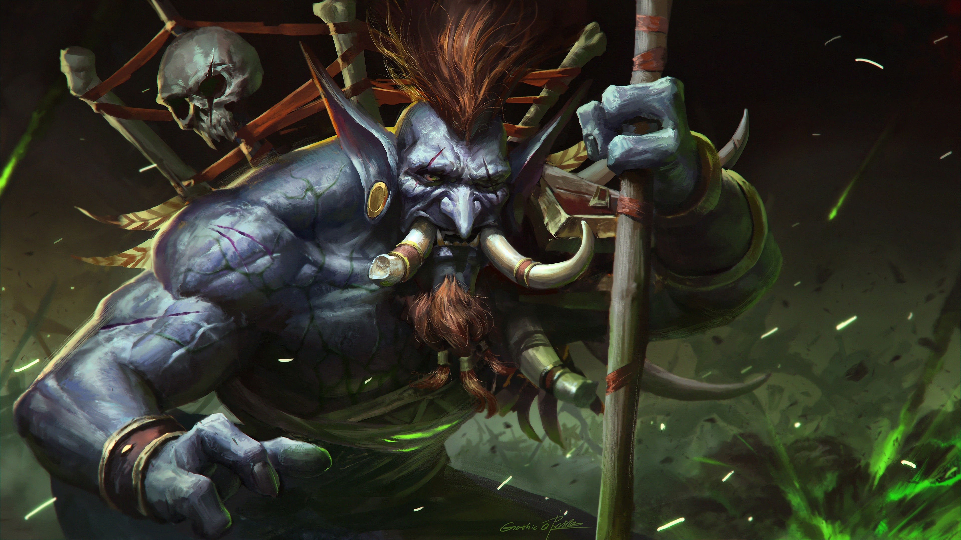 Download mobile wallpaper Warcraft, Video Game, World Of Warcraft, Vol'jin (World Of Warcraft) for free.