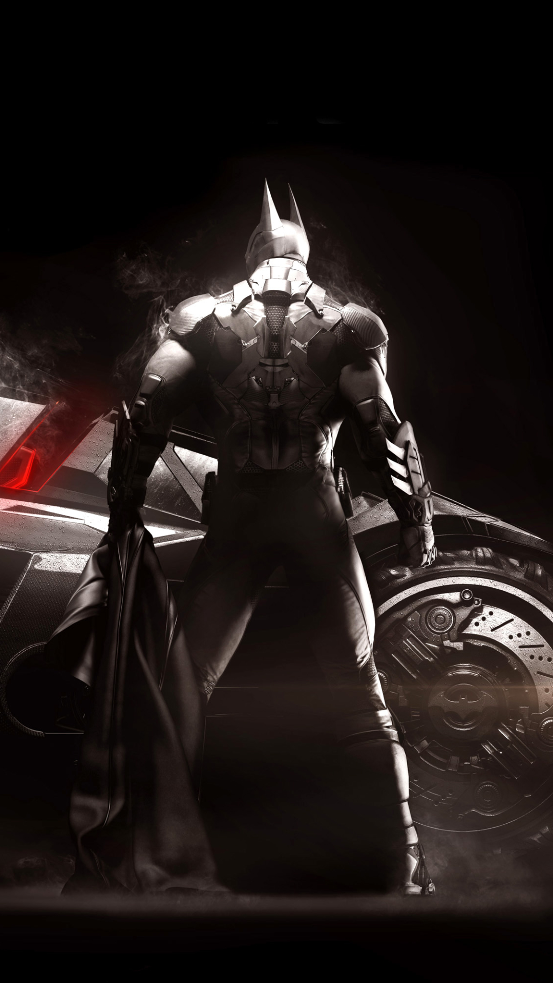 Descarga gratuita de fondo de pantalla para móvil de Videojuego, Hombre Murciélago, Batimóvil, Batman: Arkham Knight.