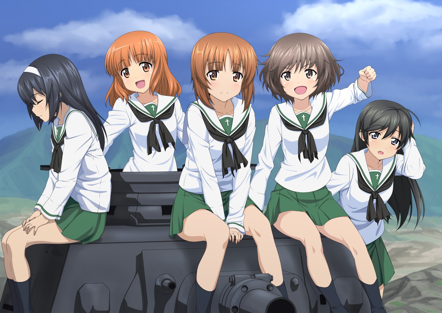 Baixar papel de parede para celular de Anime, Girls Und Panzer gratuito.