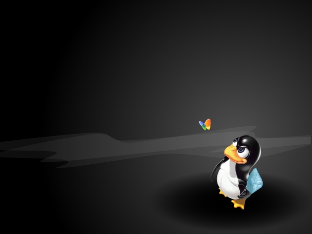 Download mobile wallpaper Technology, Penguin, Linux for free.
