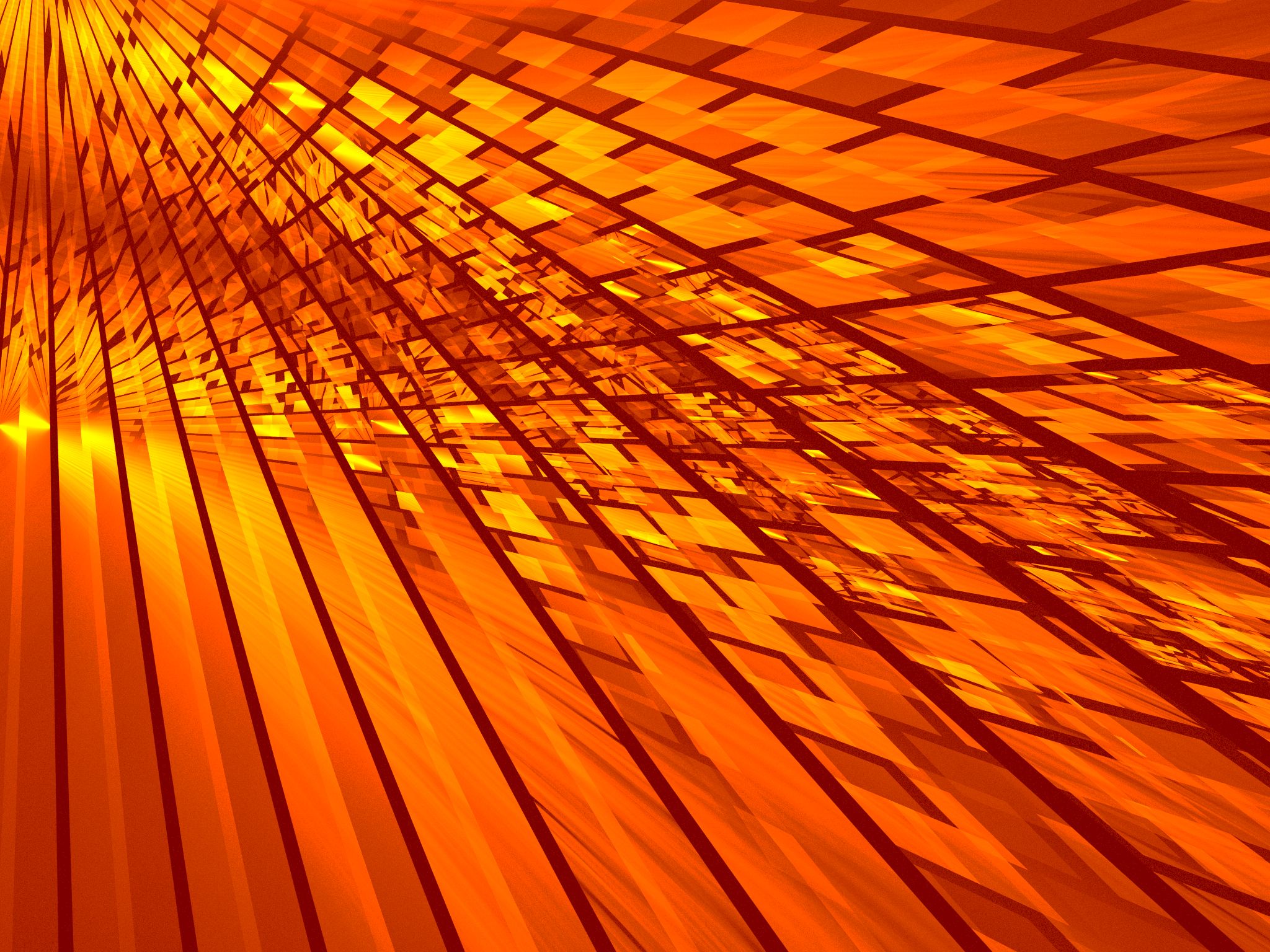 Download mobile wallpaper Abstract, Lines, Fractal, Orange (Color), Apophysis (Software) for free.