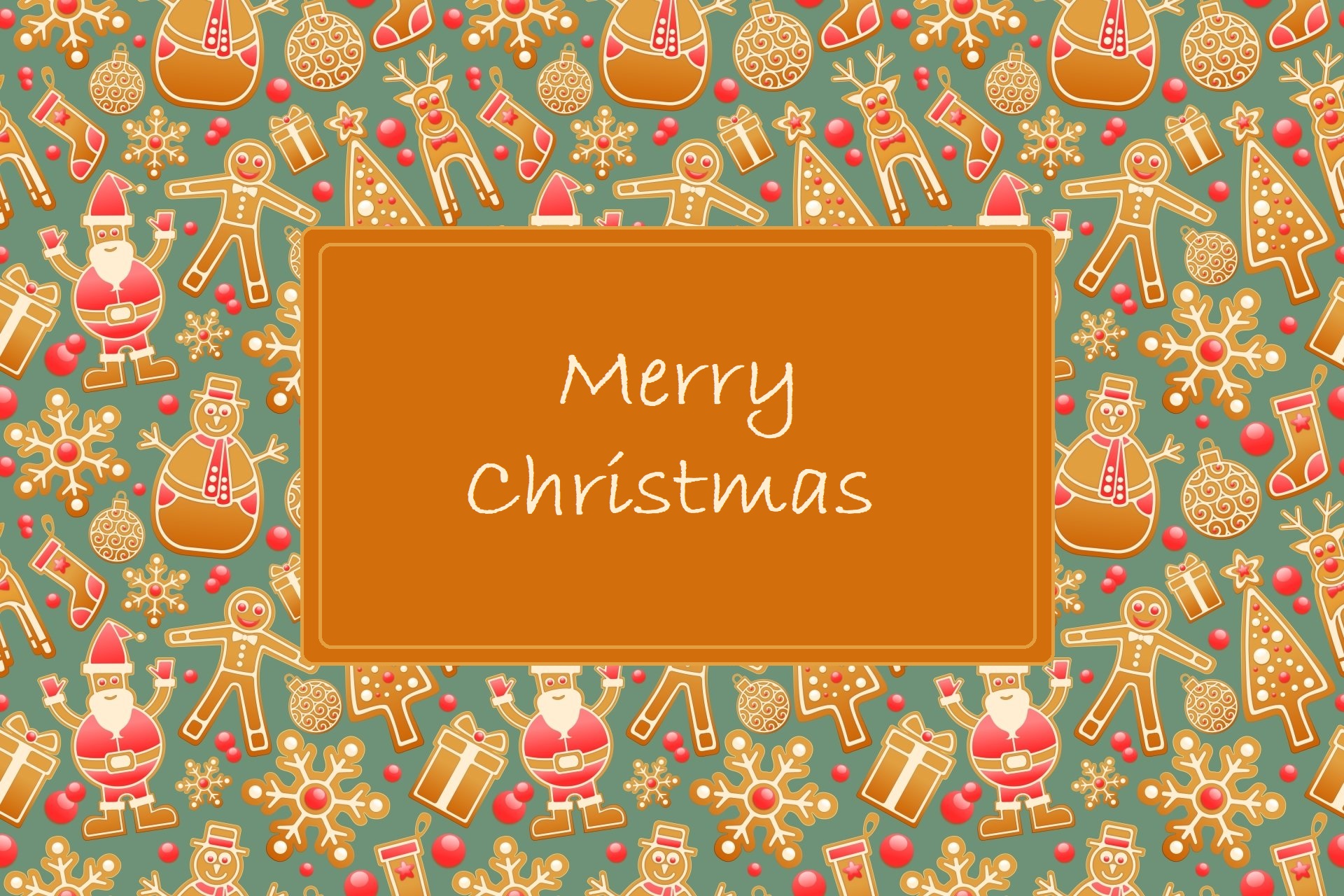 Free download wallpaper Christmas, Holiday, Cookie, Merry Christmas on your PC desktop