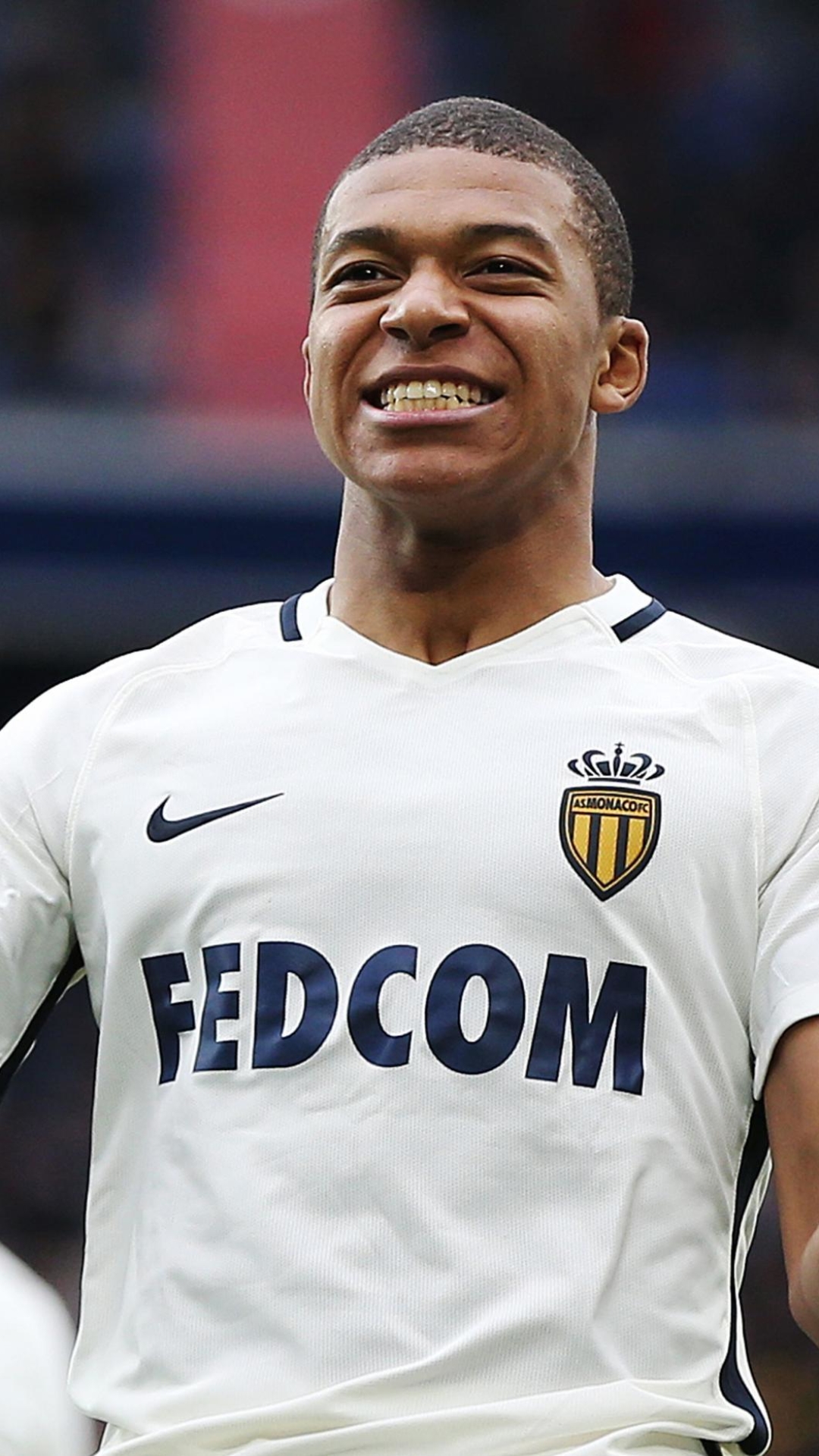 Download mobile wallpaper Sports, Soccer, French, Kylian Mbappé for free.