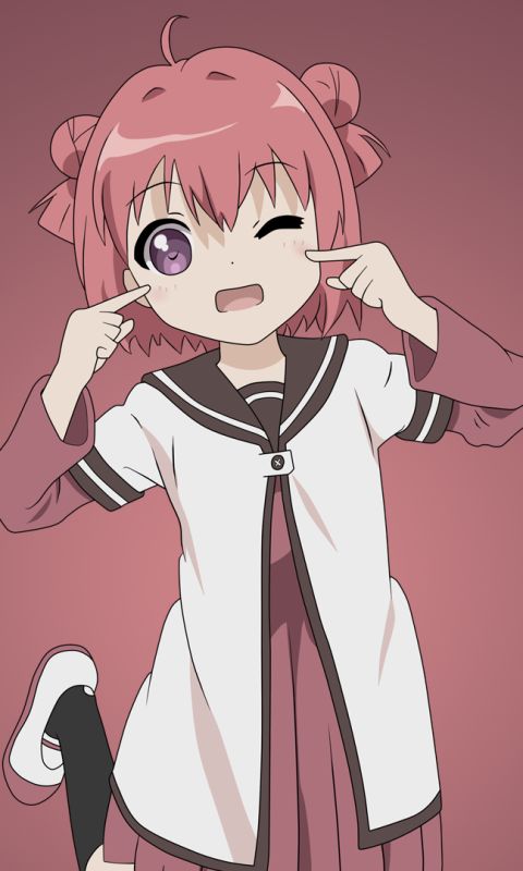 Handy-Wallpaper Animes, Yuru Yuri kostenlos herunterladen.