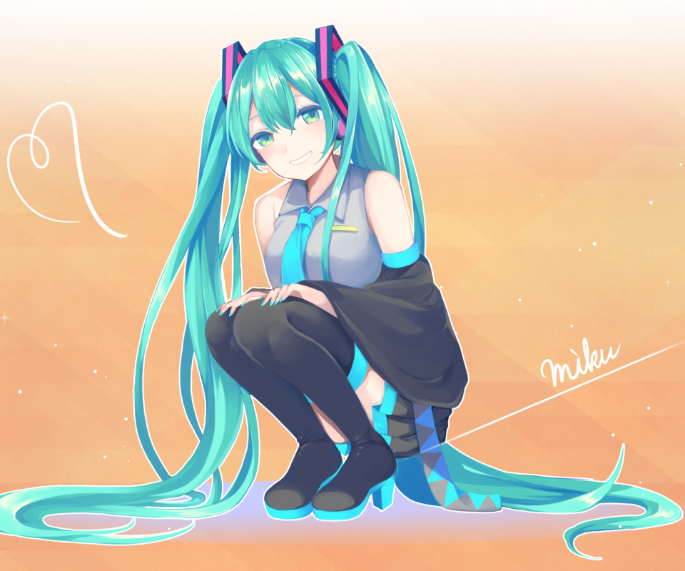 Handy-Wallpaper Vocaloid, Hatsune Miku, Animes kostenlos herunterladen.