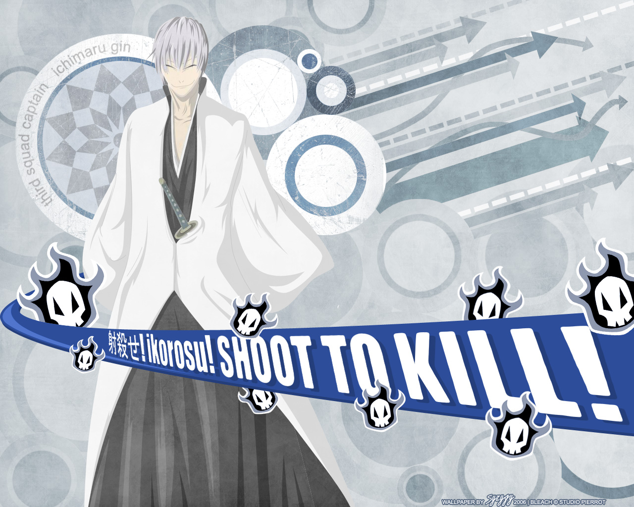 Free download wallpaper Anime, Bleach, Gin Ichimaru on your PC desktop