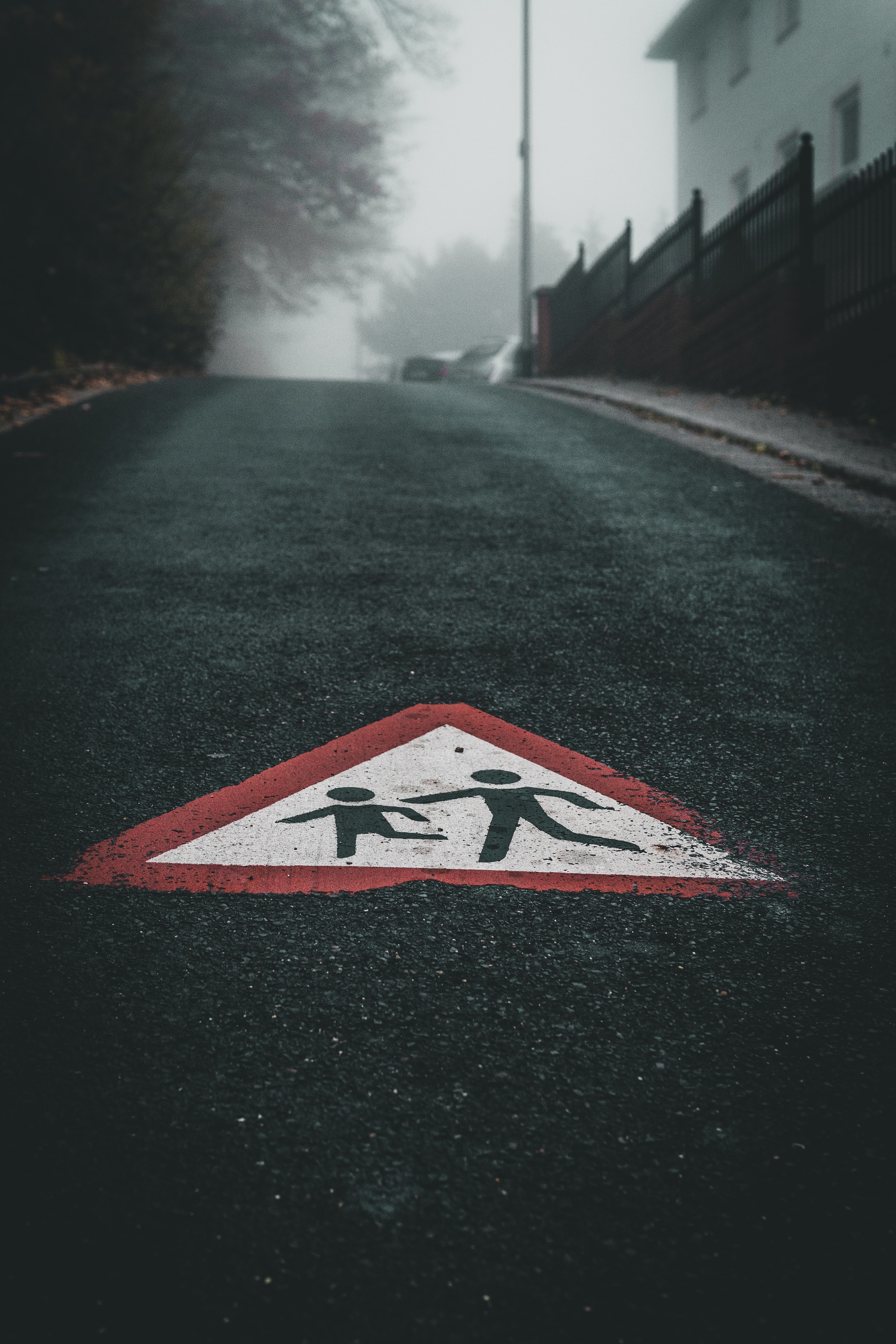 miscellanea, miscellaneous, road, asphalt, sign, symbol, warning