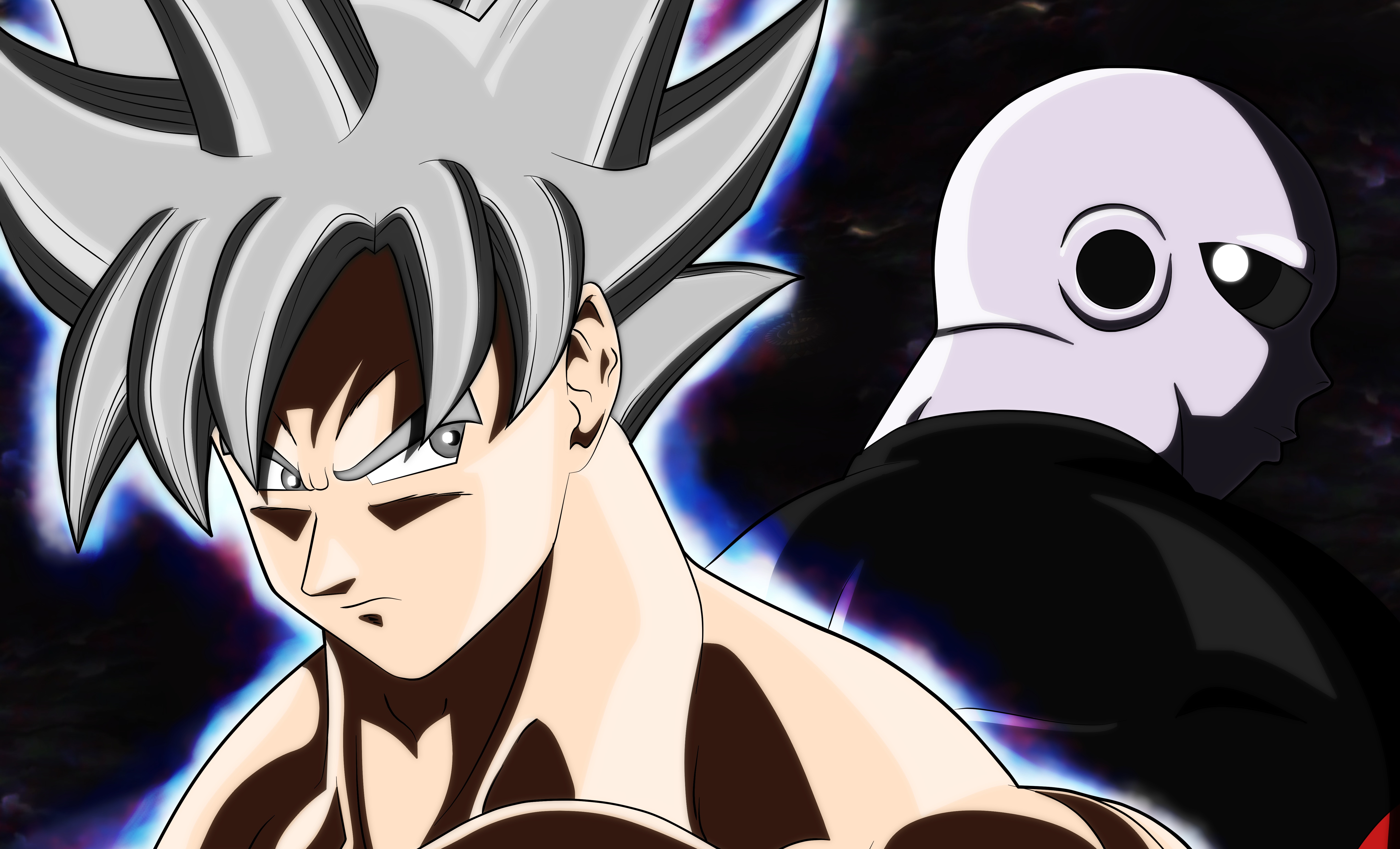 Laden Sie das Animes, Son Goku, Dragon Ball: Doragon Bôru, Dragonball Super, Jiren (Dragon Ball)-Bild kostenlos auf Ihren PC-Desktop herunter