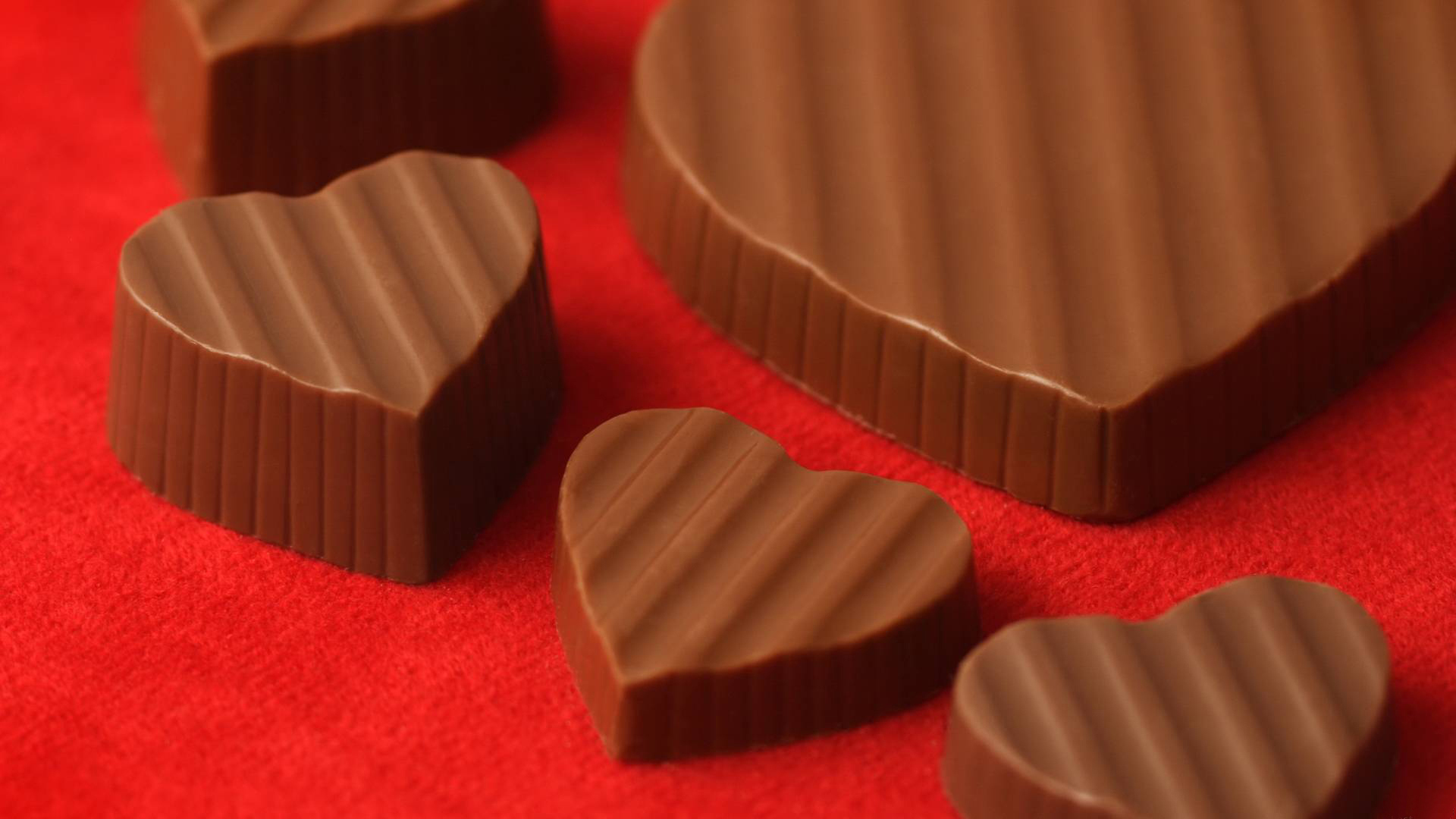Laden Sie das Lebensmittel, Schokolade, Valentinstag, Feiertage, Herzen-Bild kostenlos auf Ihren PC-Desktop herunter