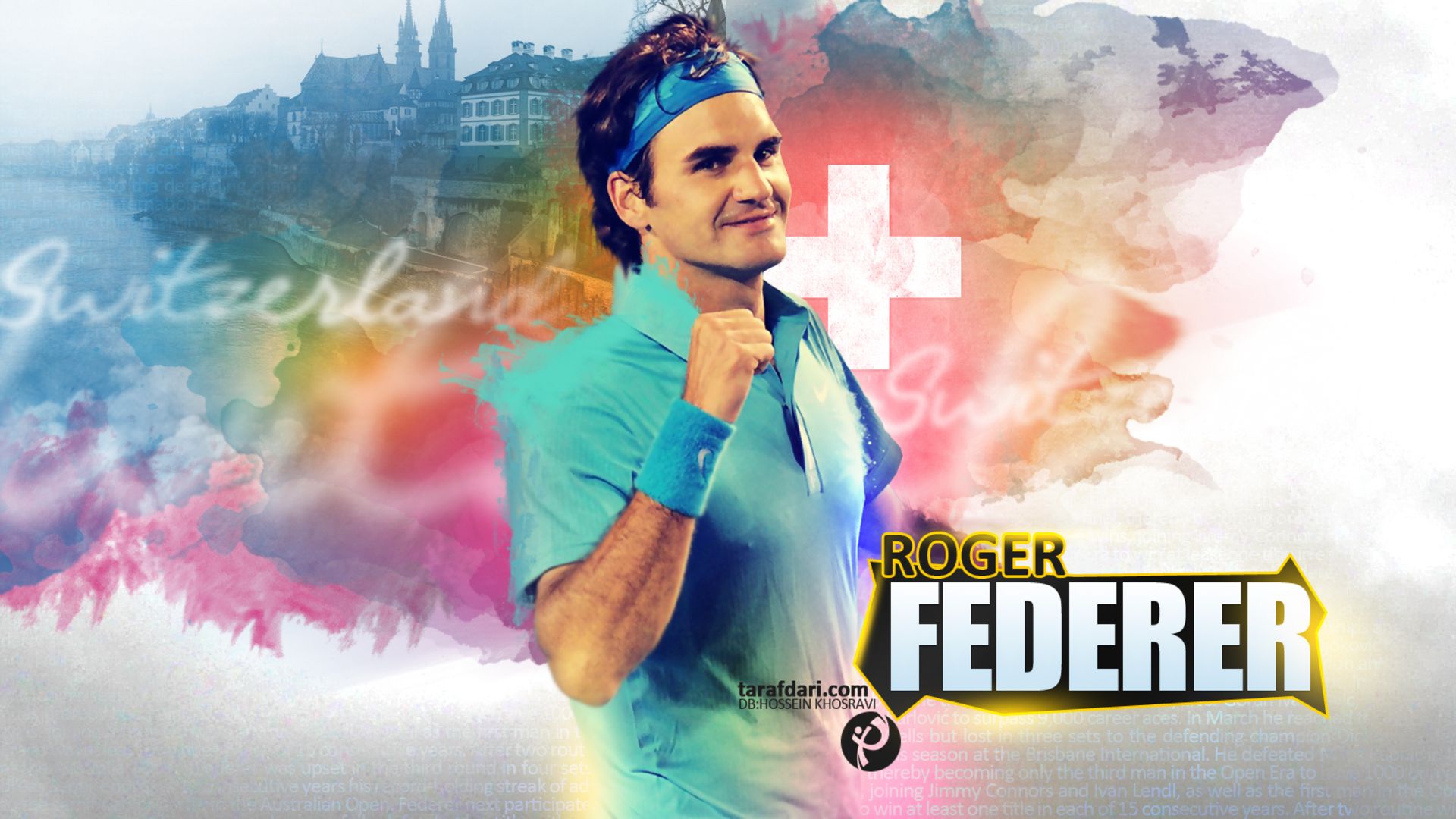 4K for PC  Roger Federer