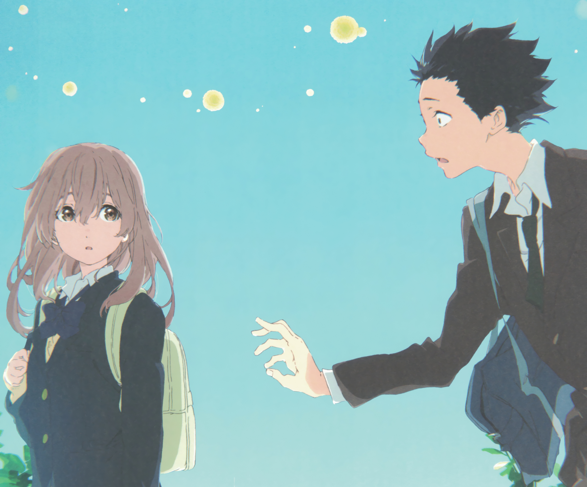 Download mobile wallpaper Anime, Shouko Nishimiya, Shouya Ishida, Koe No Katachi for free.