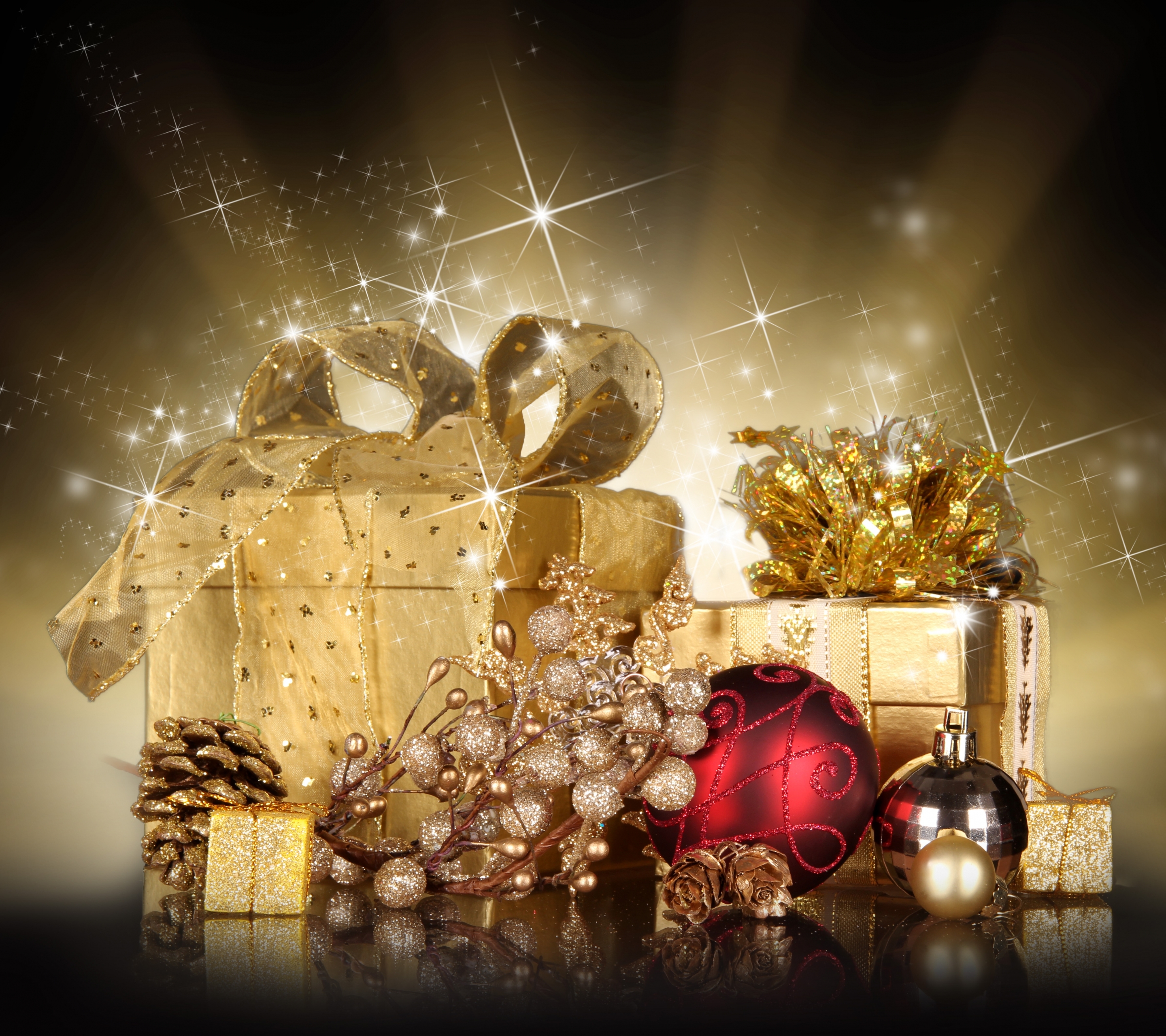 Free download wallpaper Christmas, Holiday, Gift, Christmas Ornaments on your PC desktop