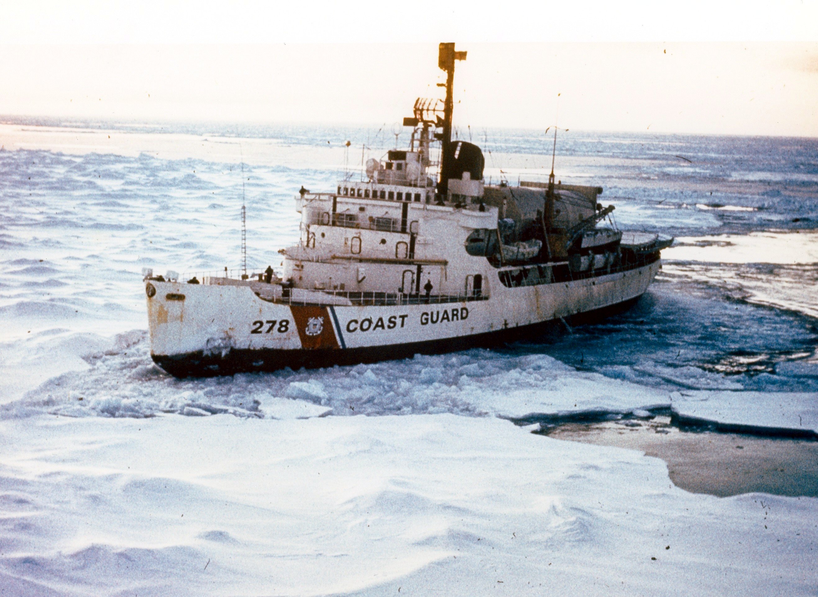vehicles, icebreaker, ship