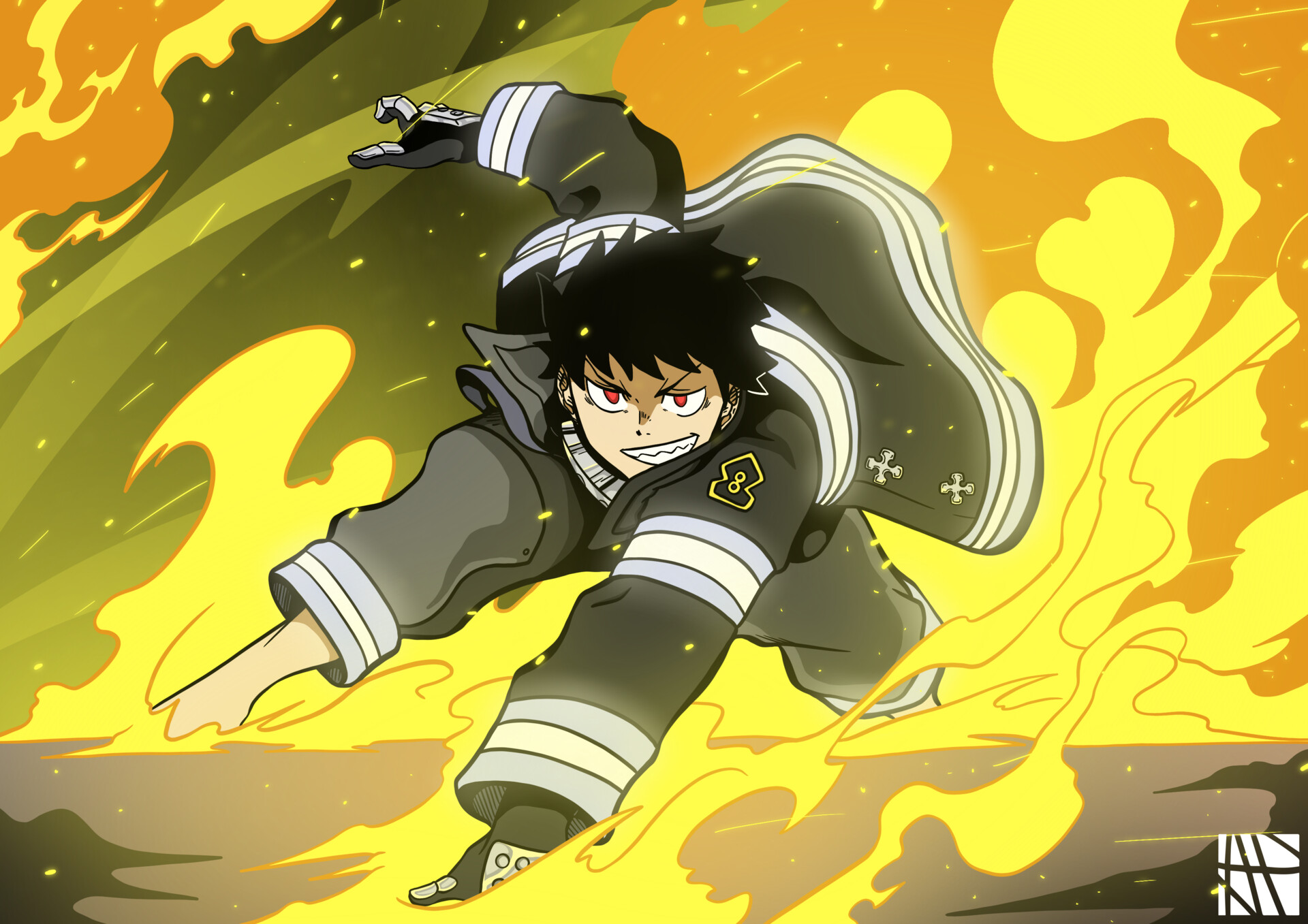 anime, fire force