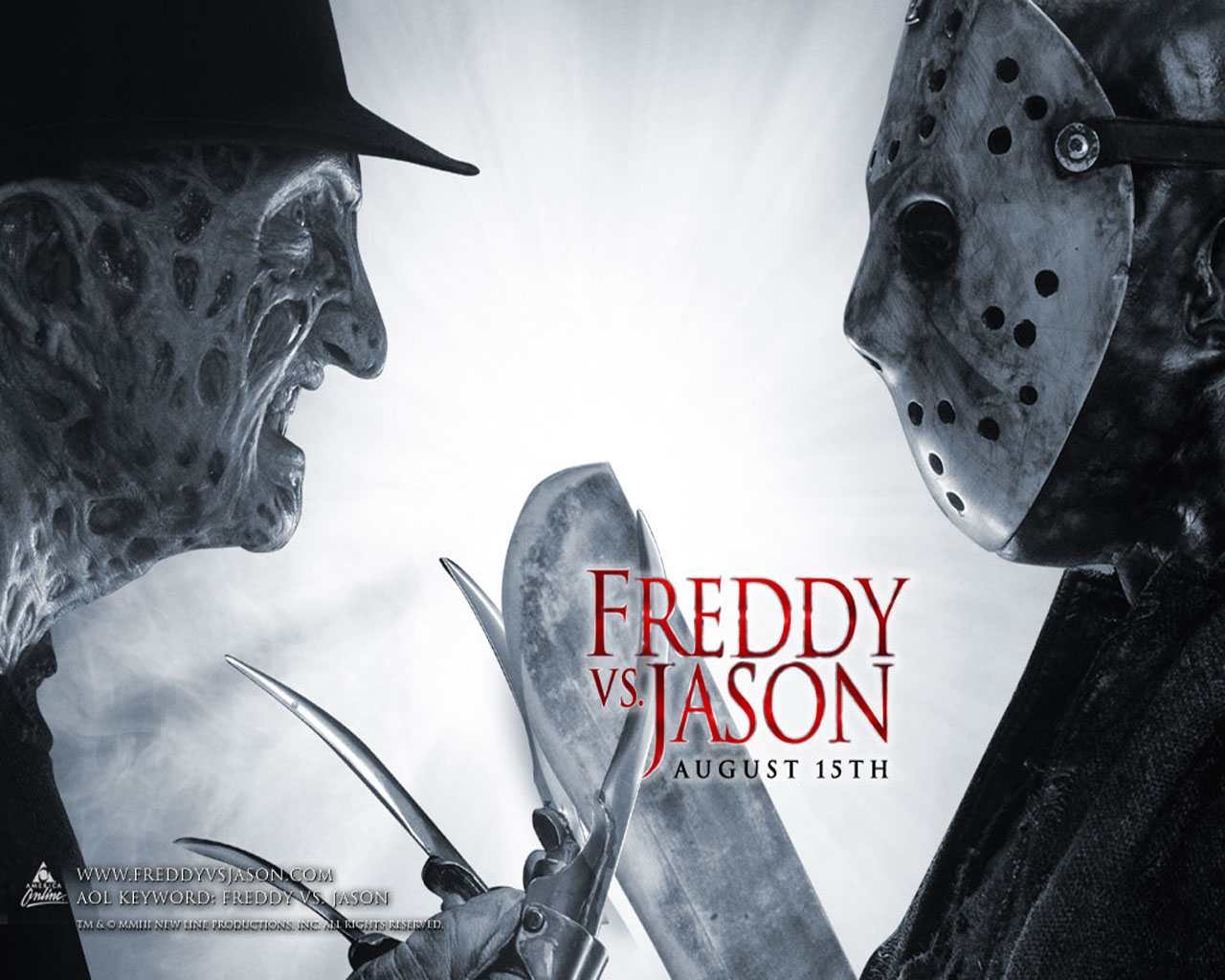Handy-Wallpaper Filme, Freddy Vs Jason kostenlos herunterladen.