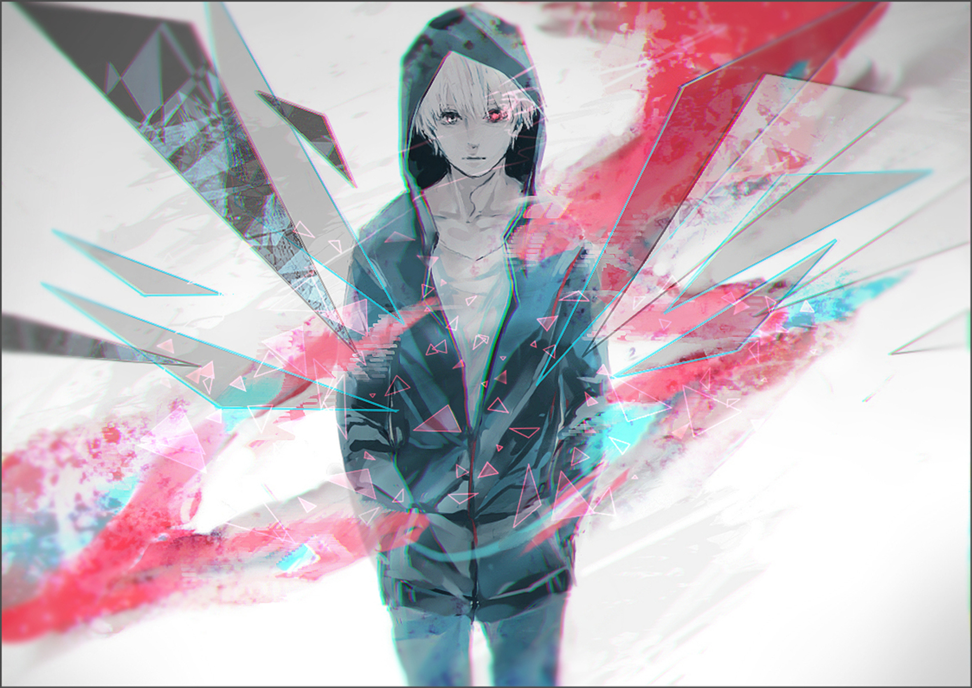 Handy-Wallpaper Animes, Ken Kanek, Tokyo Ghoul kostenlos herunterladen.