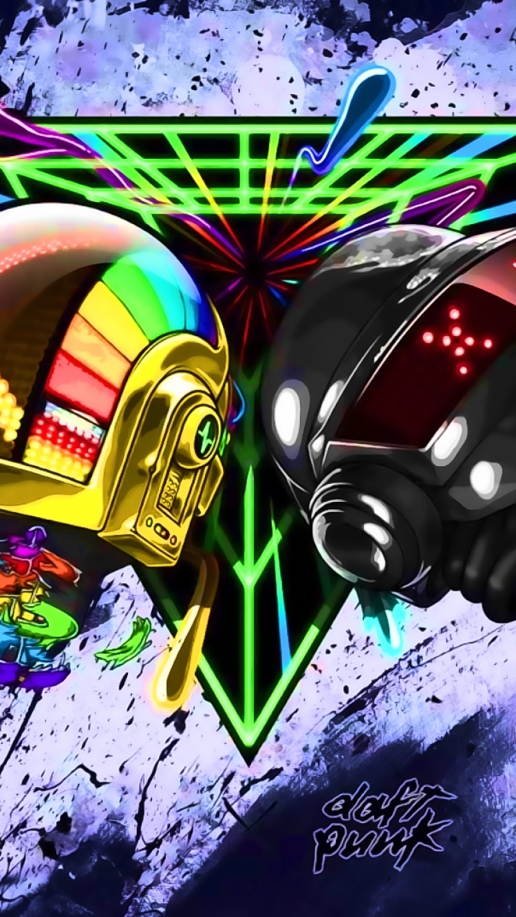 Handy-Wallpaper Musik, Daft Punk kostenlos herunterladen.