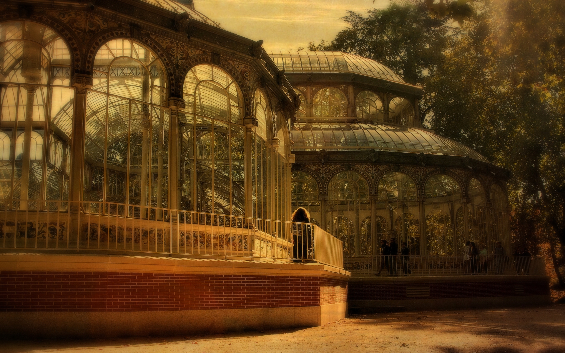 Free download wallpaper Man Made, Palacio De Cristal on your PC desktop