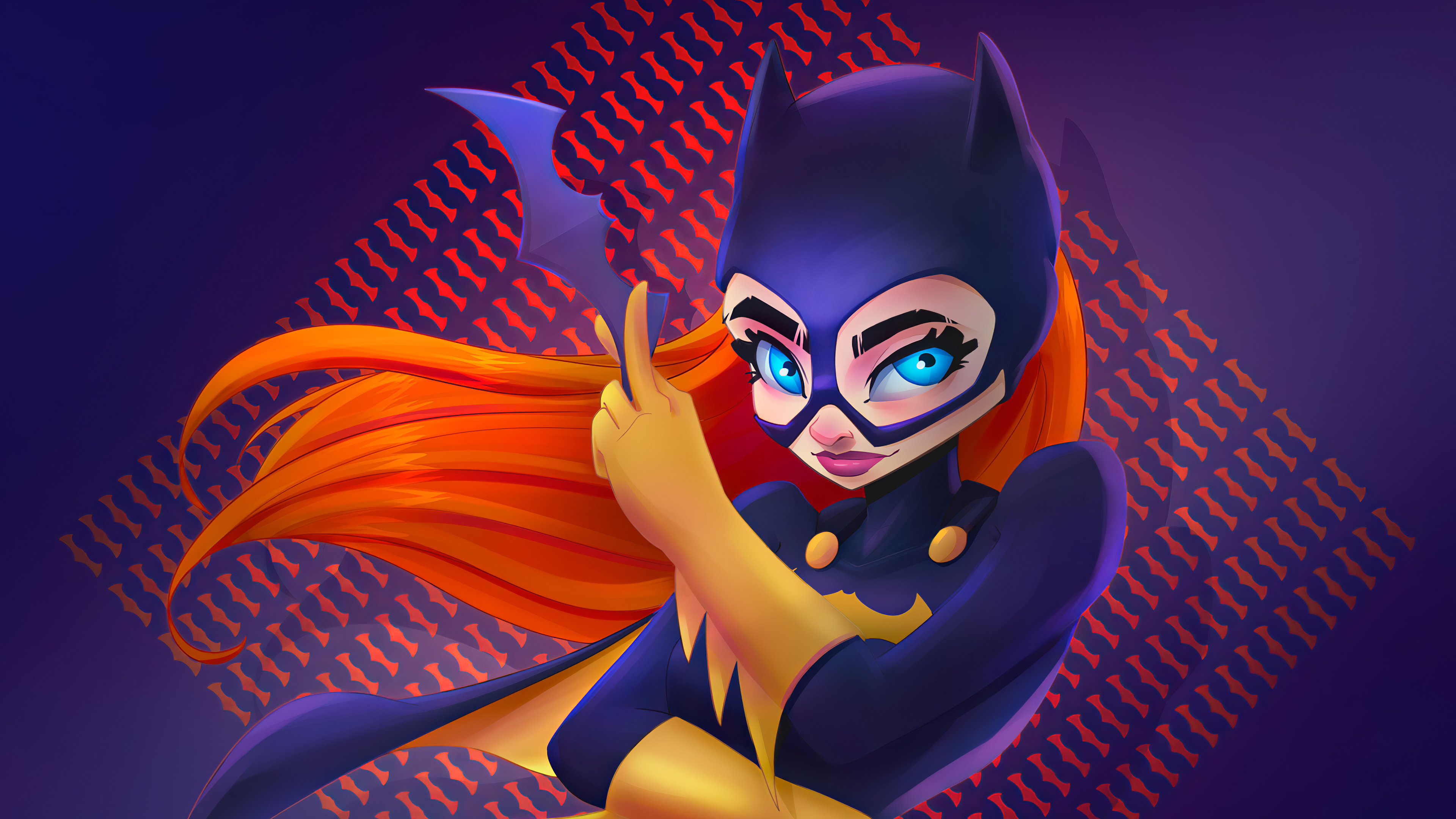 Free download wallpaper Blue Eyes, Comics, Dc Comics, Orange Hair, Batwoman on your PC desktop