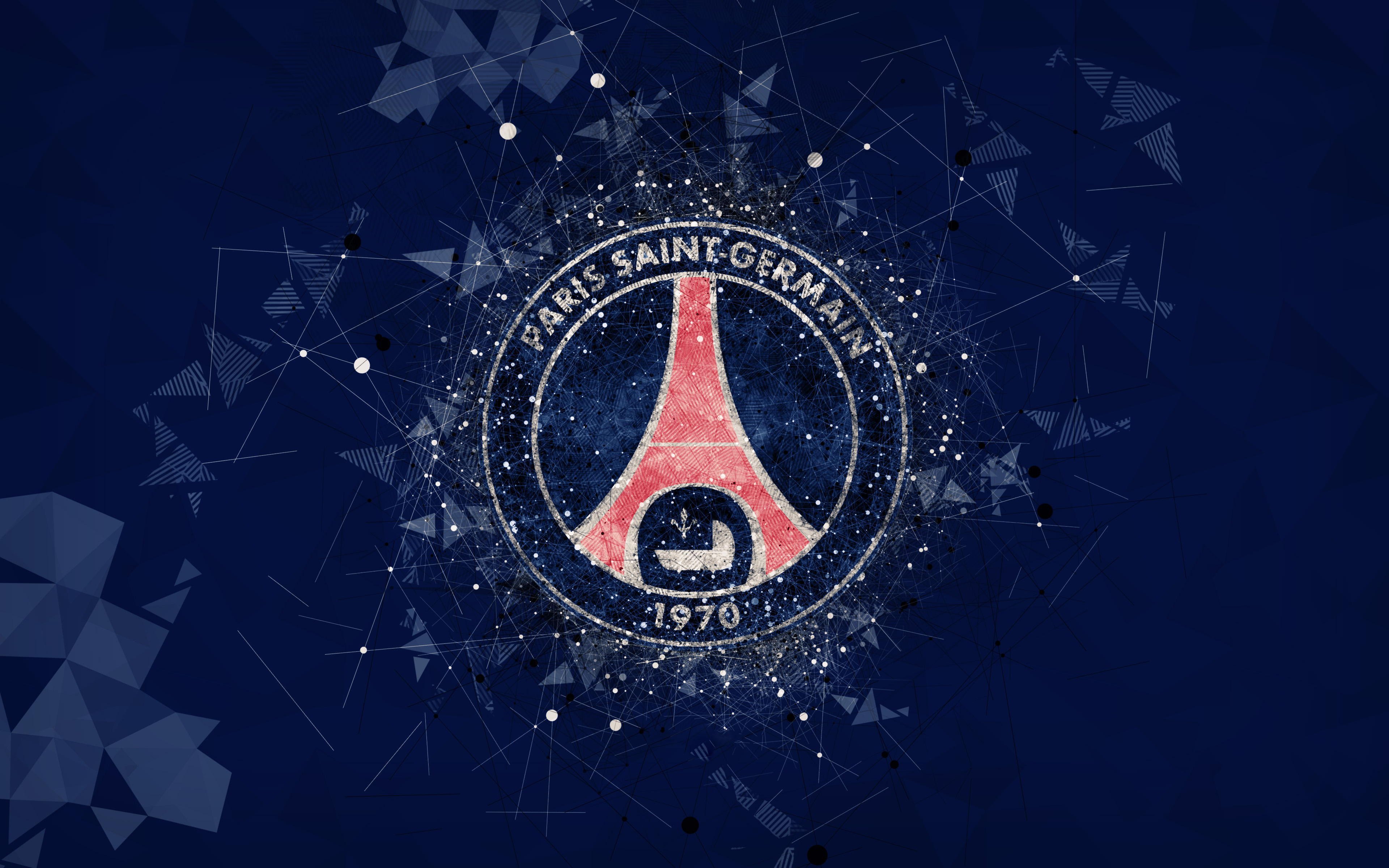 Laden Sie das Sport, Fußball, Logo, Paris Saint Germain-Bild kostenlos auf Ihren PC-Desktop herunter