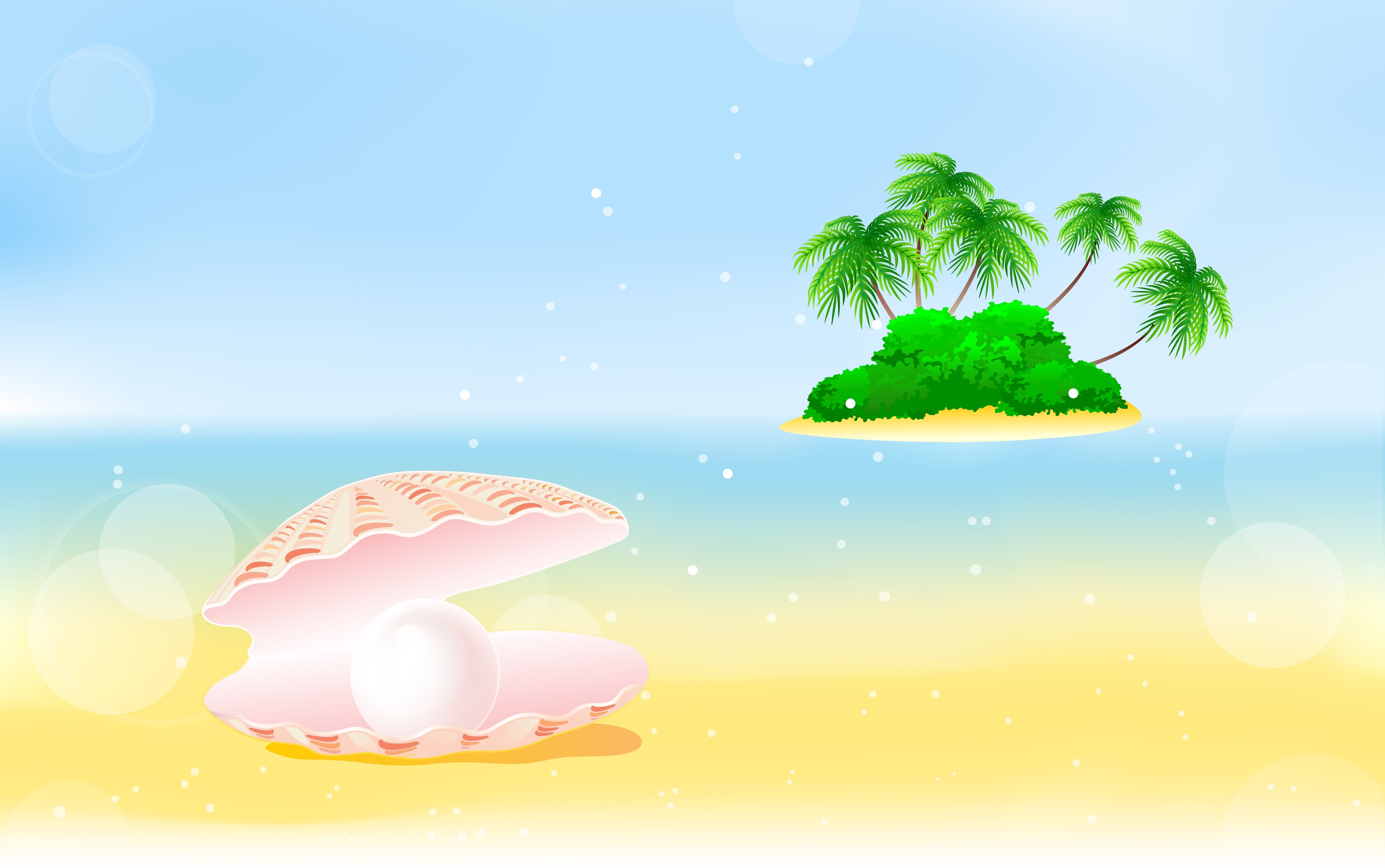 Download mobile wallpaper Island, Artistic for free.