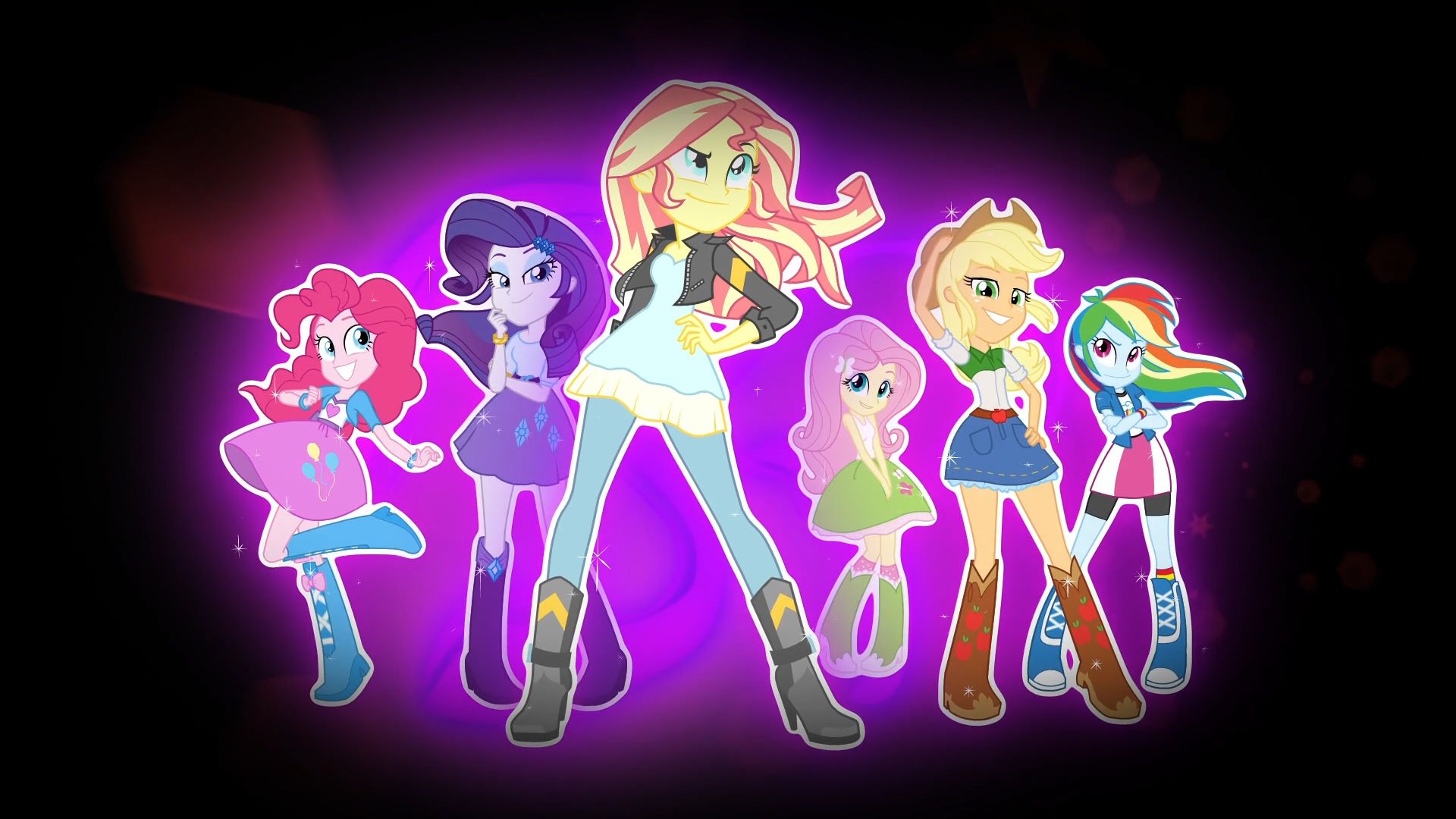 Download mobile wallpaper My Little Pony, Pinkie Pie, Rainbow Dash, Movie, Applejack (My Little Pony), Fluttershy (My Little Pony), Rarity (My Little Pony), Sunset Shimmer, My Little Pony: Equestria Girls Friendship Games for free.