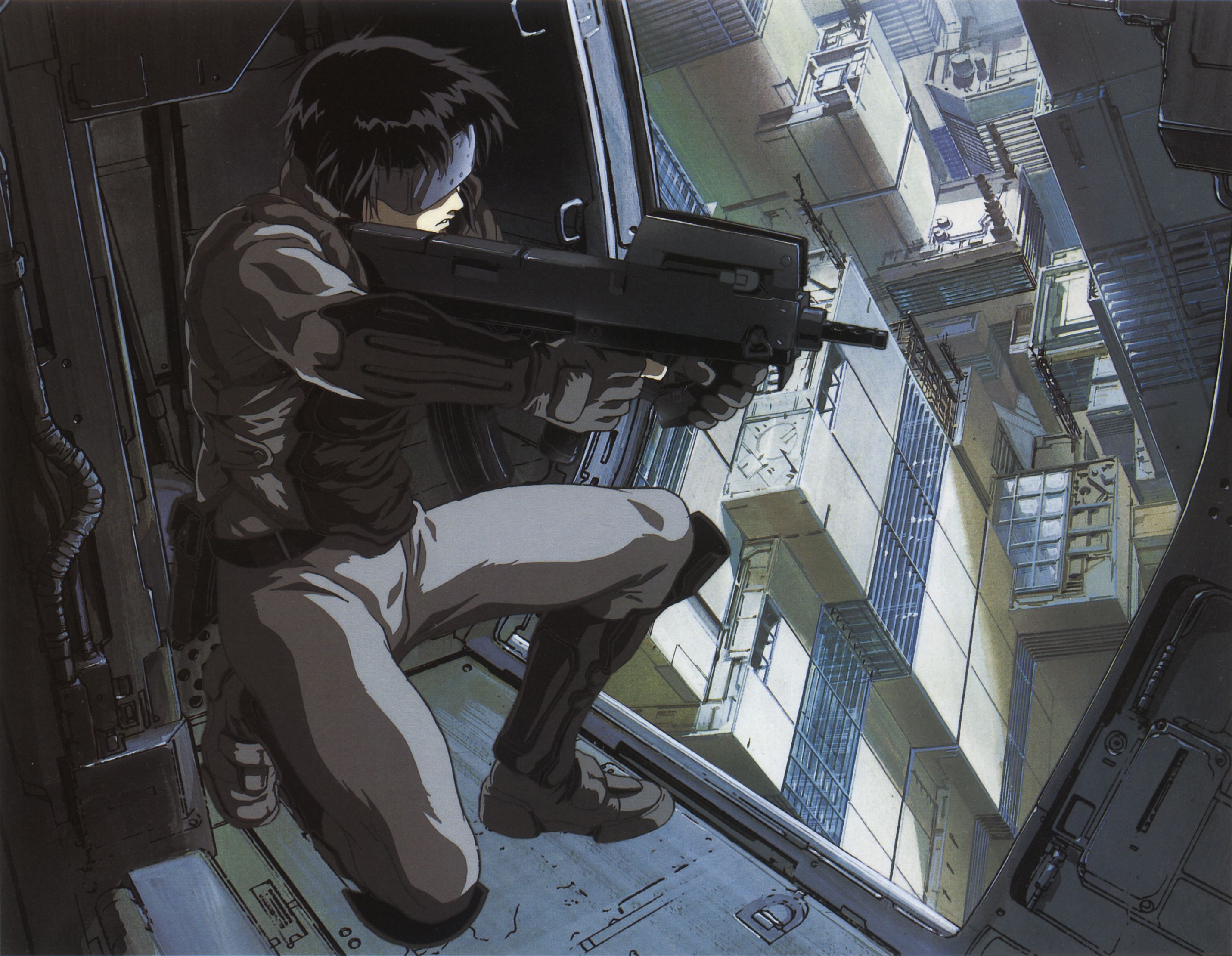 ghost in the shell, anime